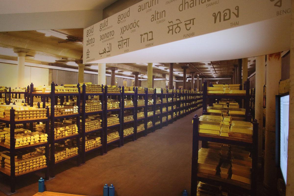 What £200/278 Billion in Gold looks like (Bank of England Gold Vault