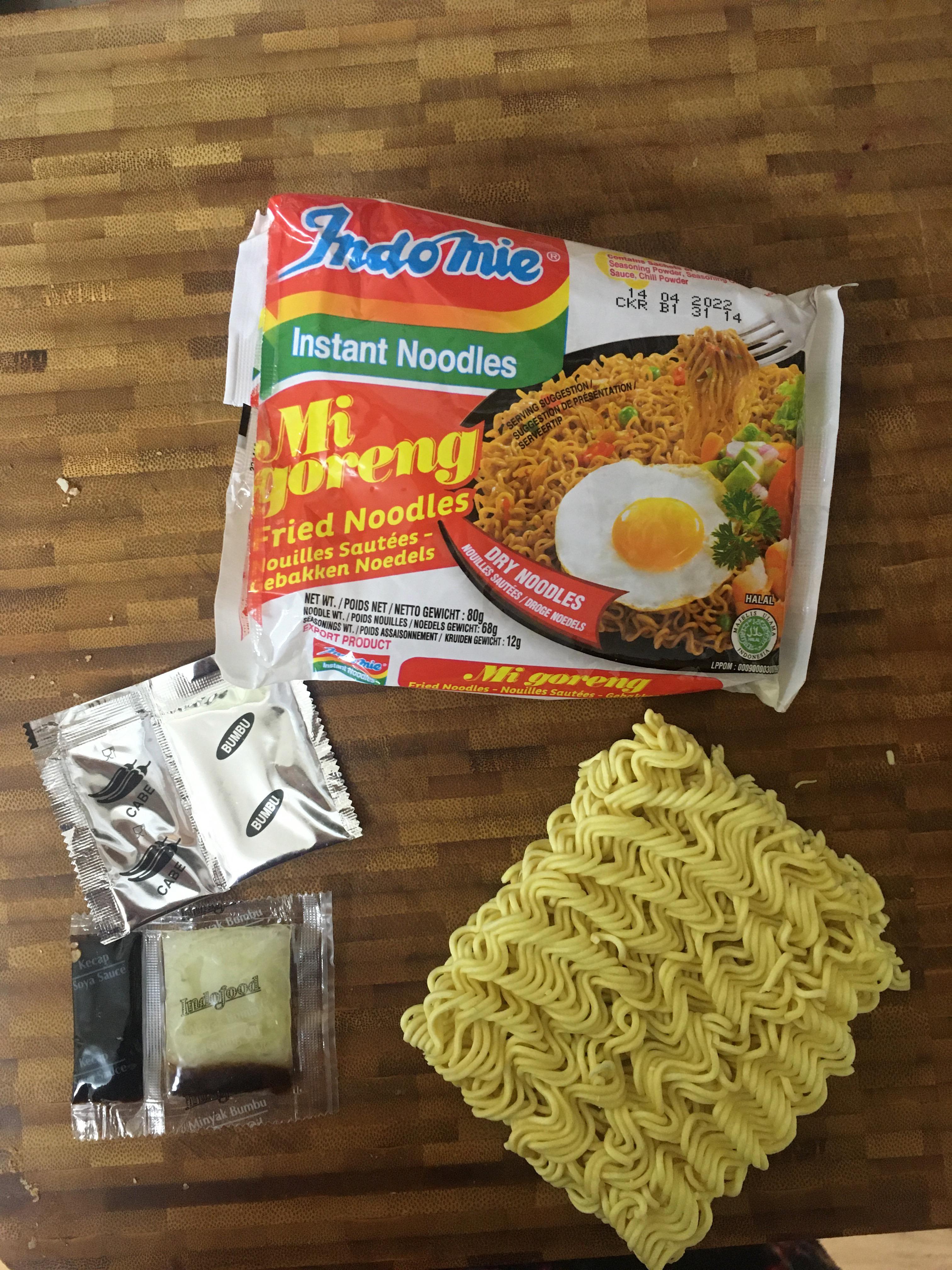 Does anyone know why Indomie Noodles look like this in the UK? The