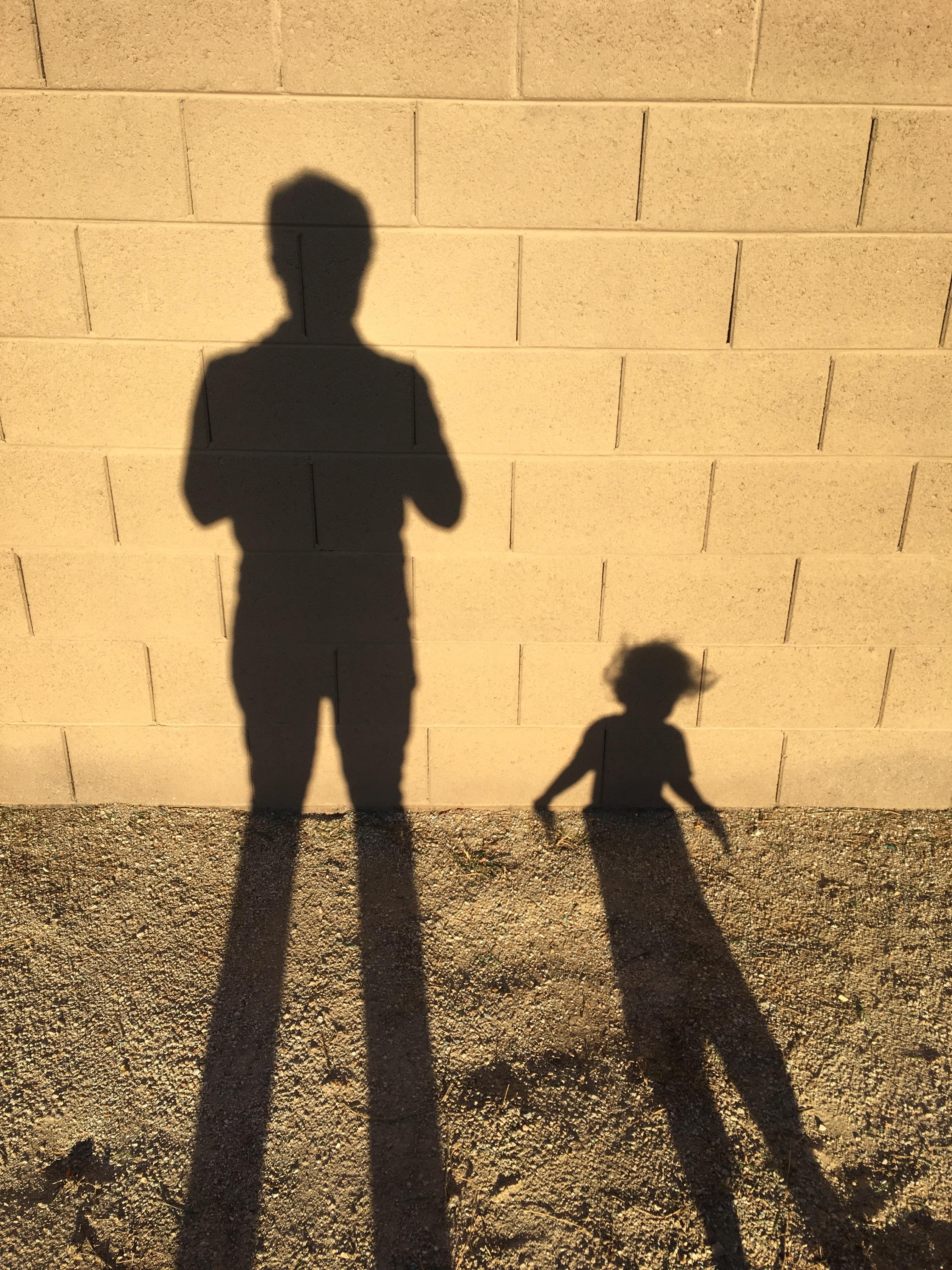 Was playing outside with my son and I snapped this pic