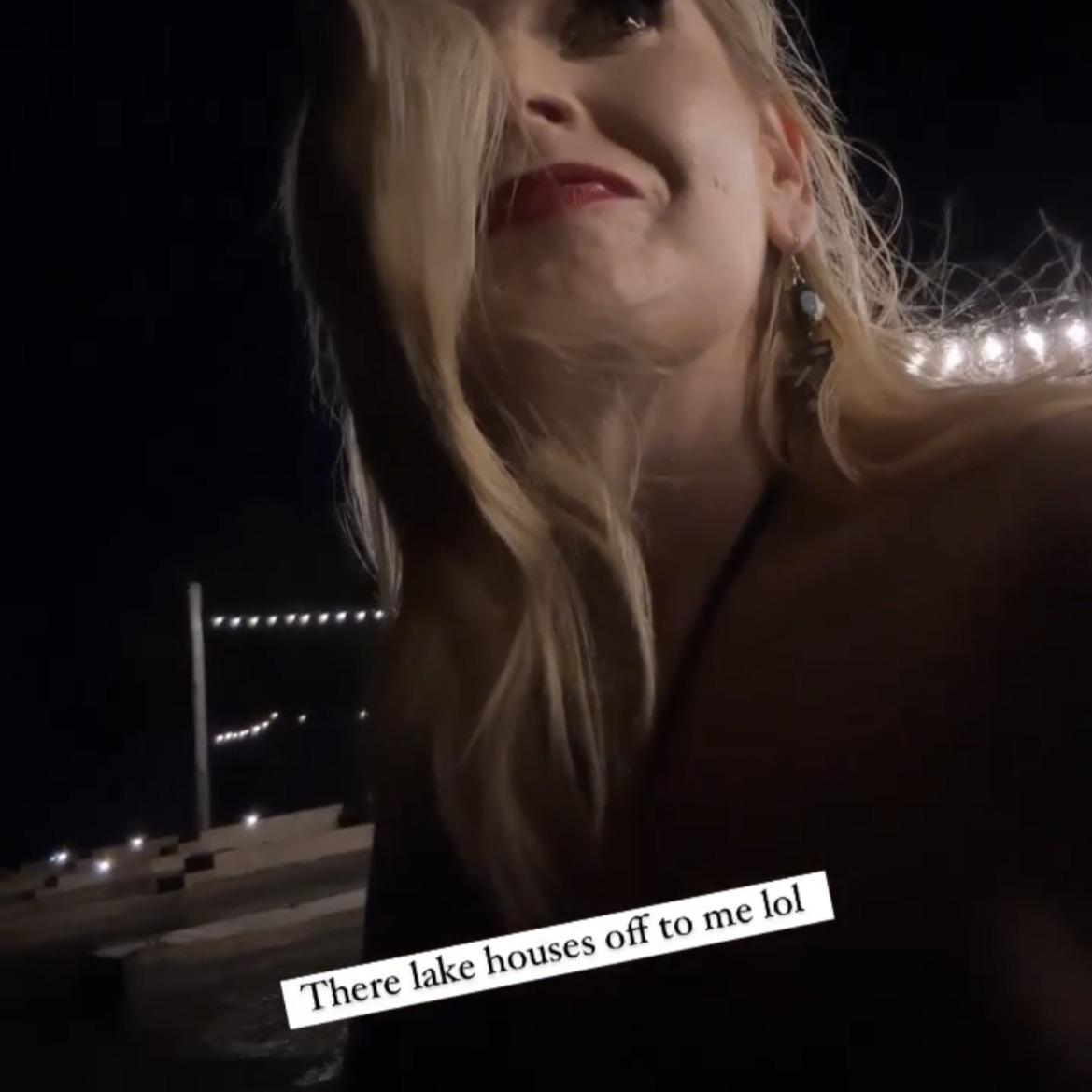 What in Joel’s name does this caption mean? She’s literally sitting