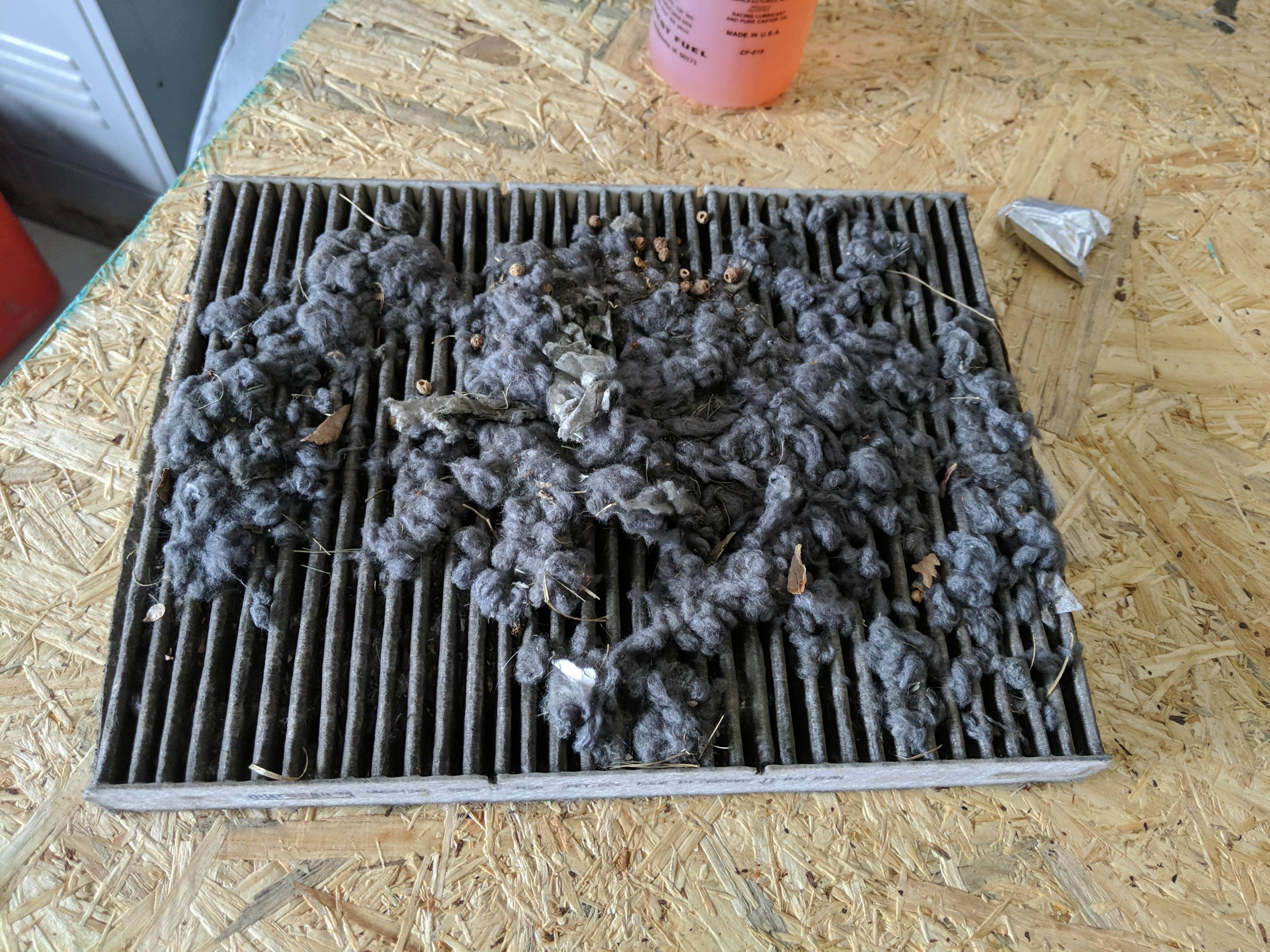 I changed my cabin air filter in my car r/196