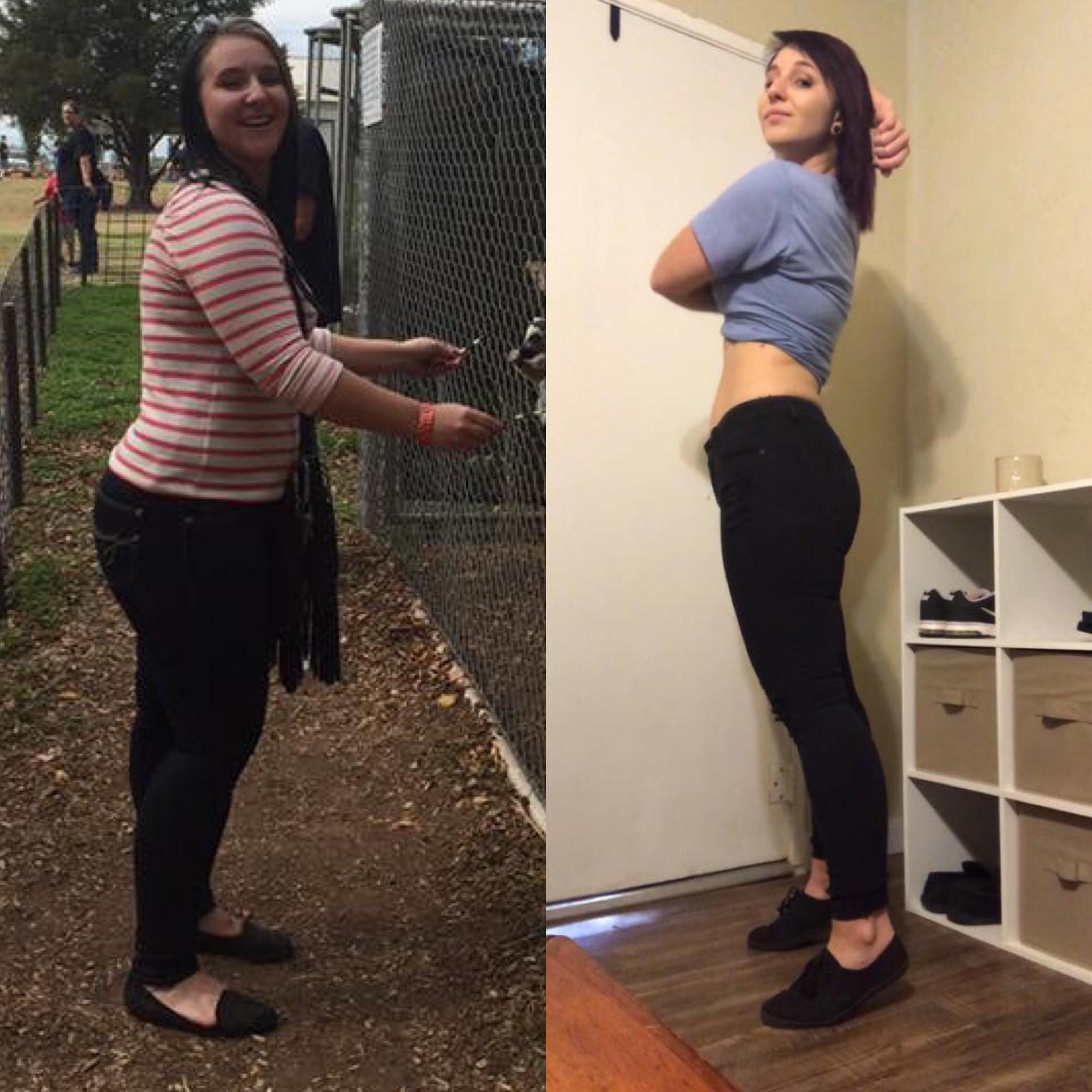 F/26/5’6” [220lbs > 160lbs = 60lbs] (8 months) Feels good to finally