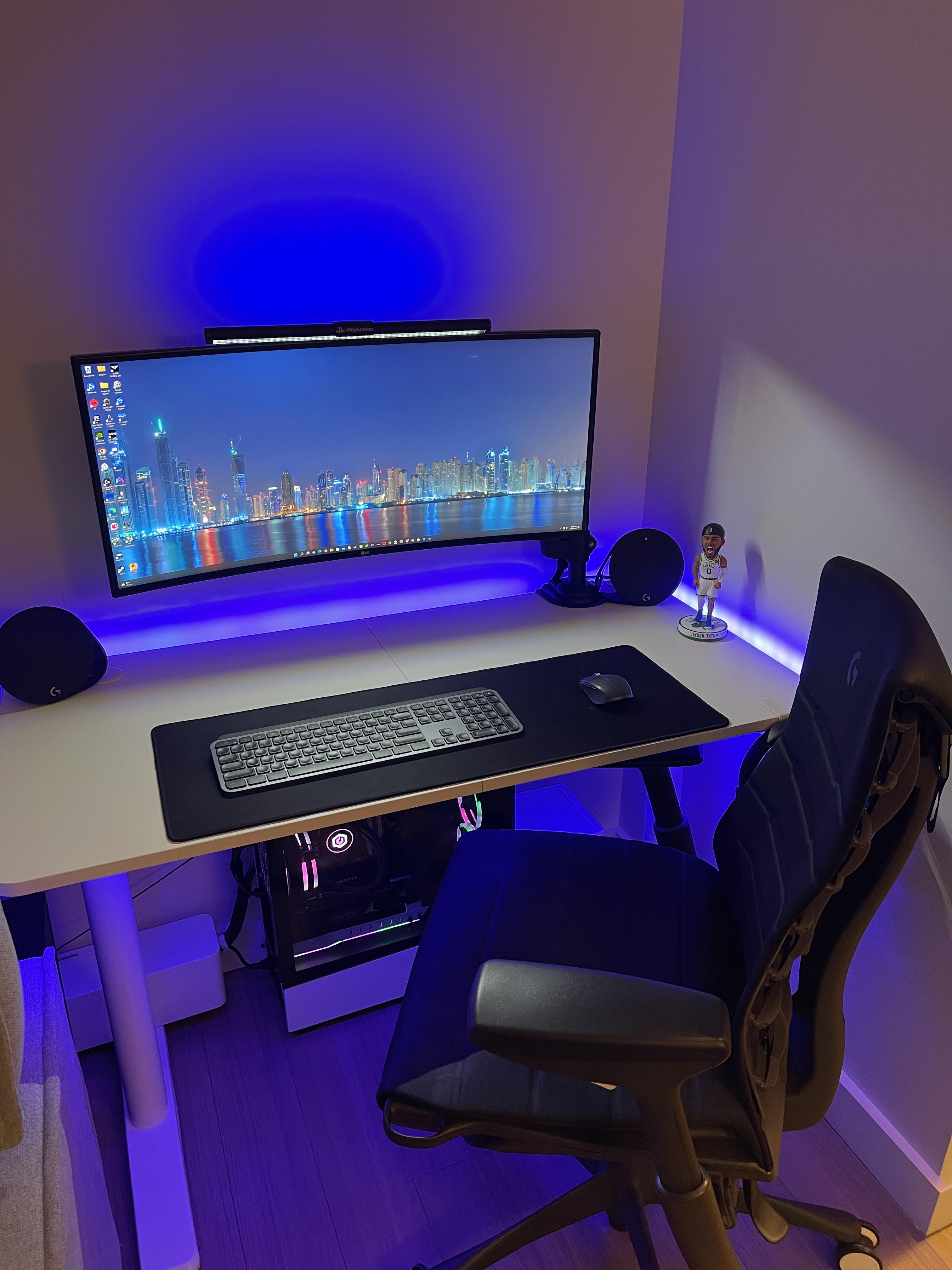 Small apartment/living room setup battlestations