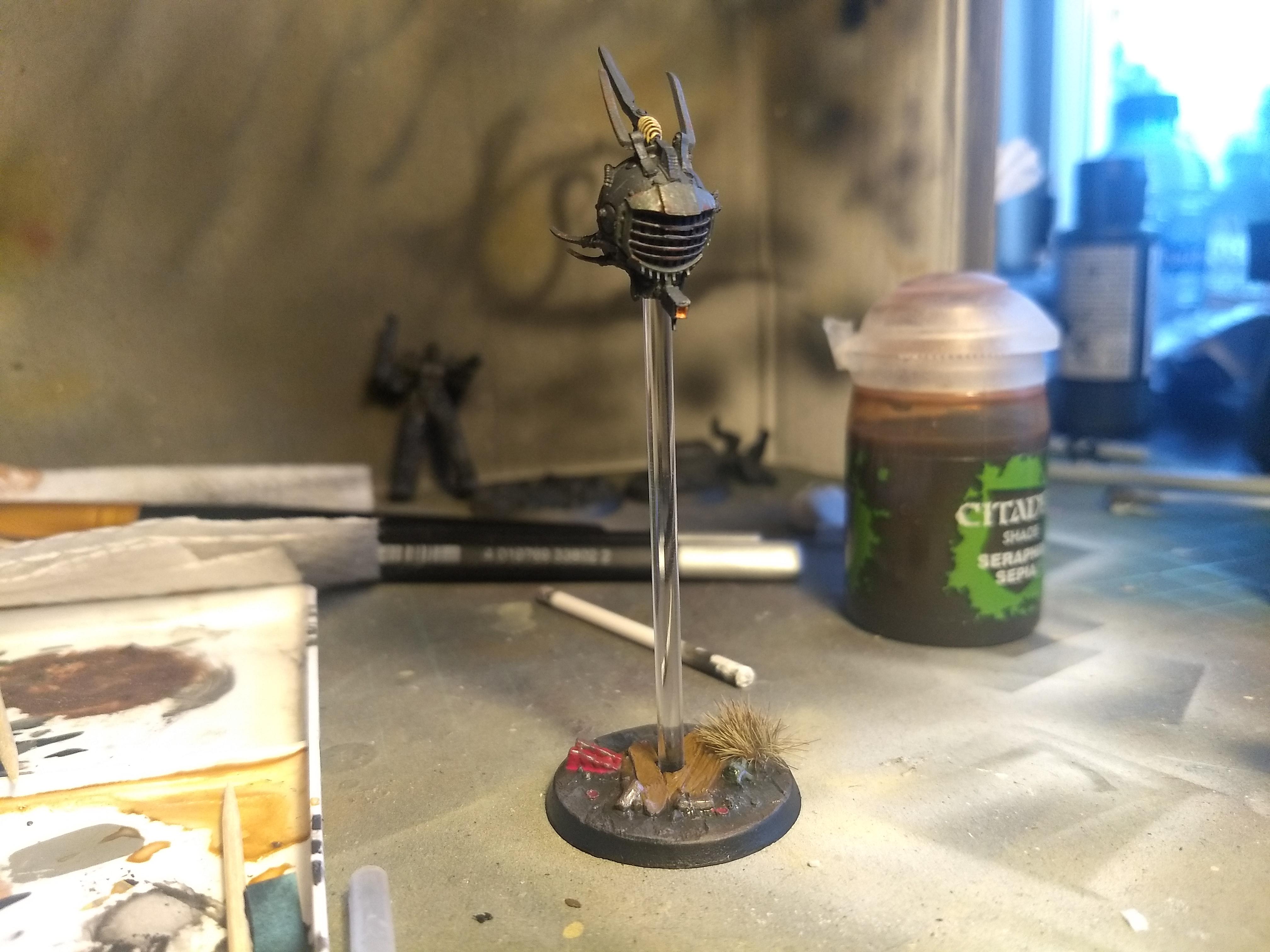 Got a box of resin miniatures. I might have to buy into this game for