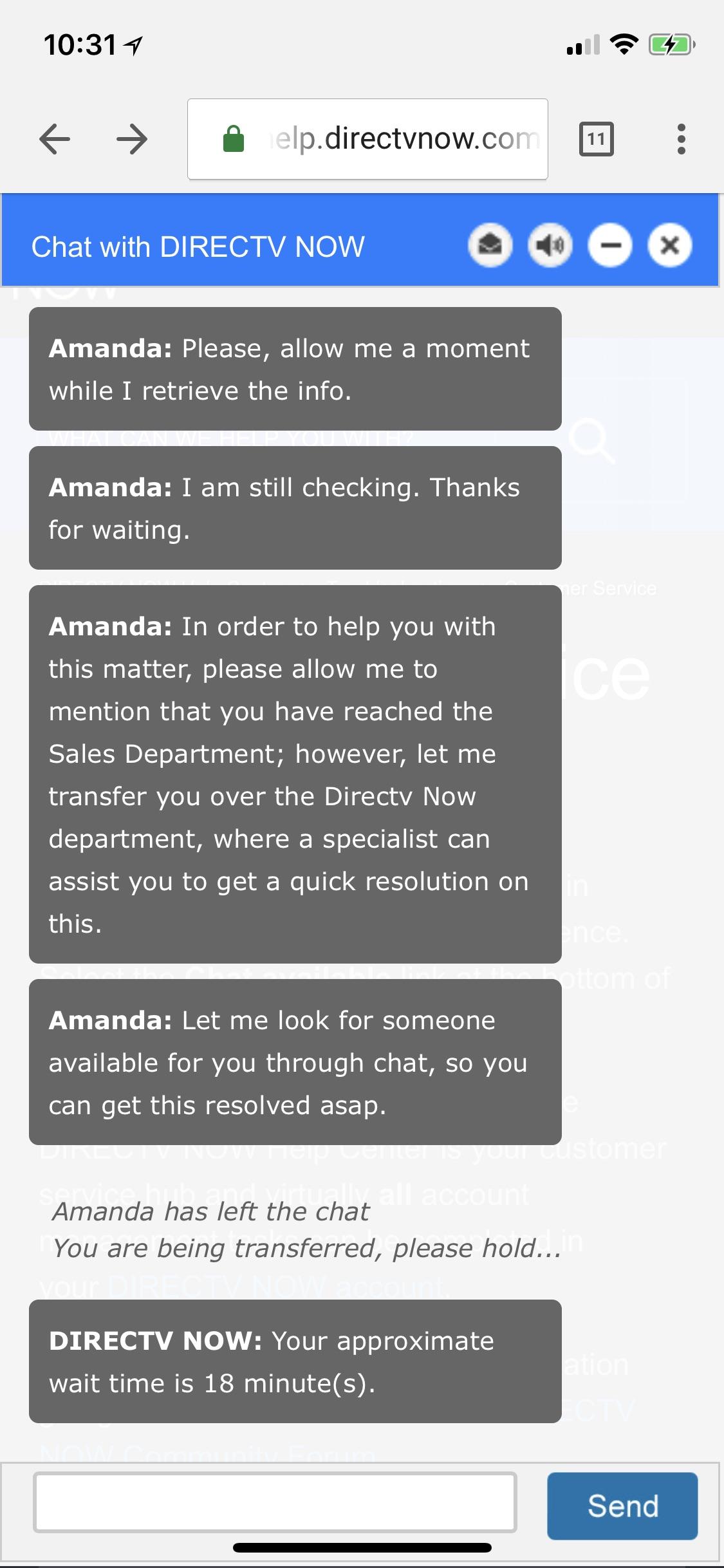 DirectTV Now’s Customer Service r/cordcutters