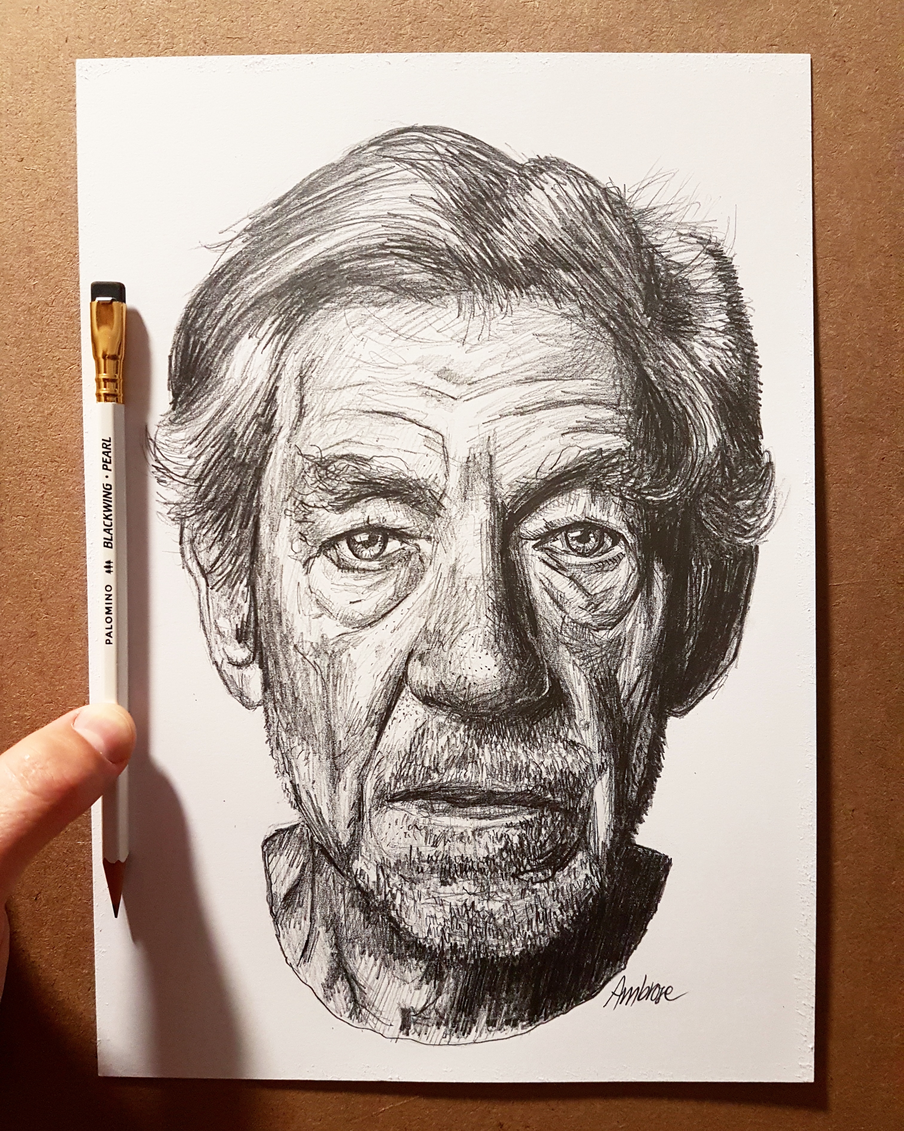 Tried out another new pencil. I do like this one. Still a lot softer