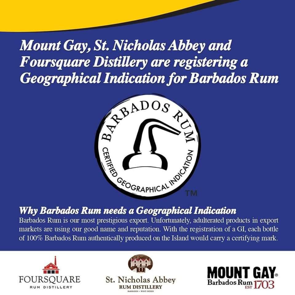 Barbados Distilleries apply for a GI for Barbados rum. r/rum