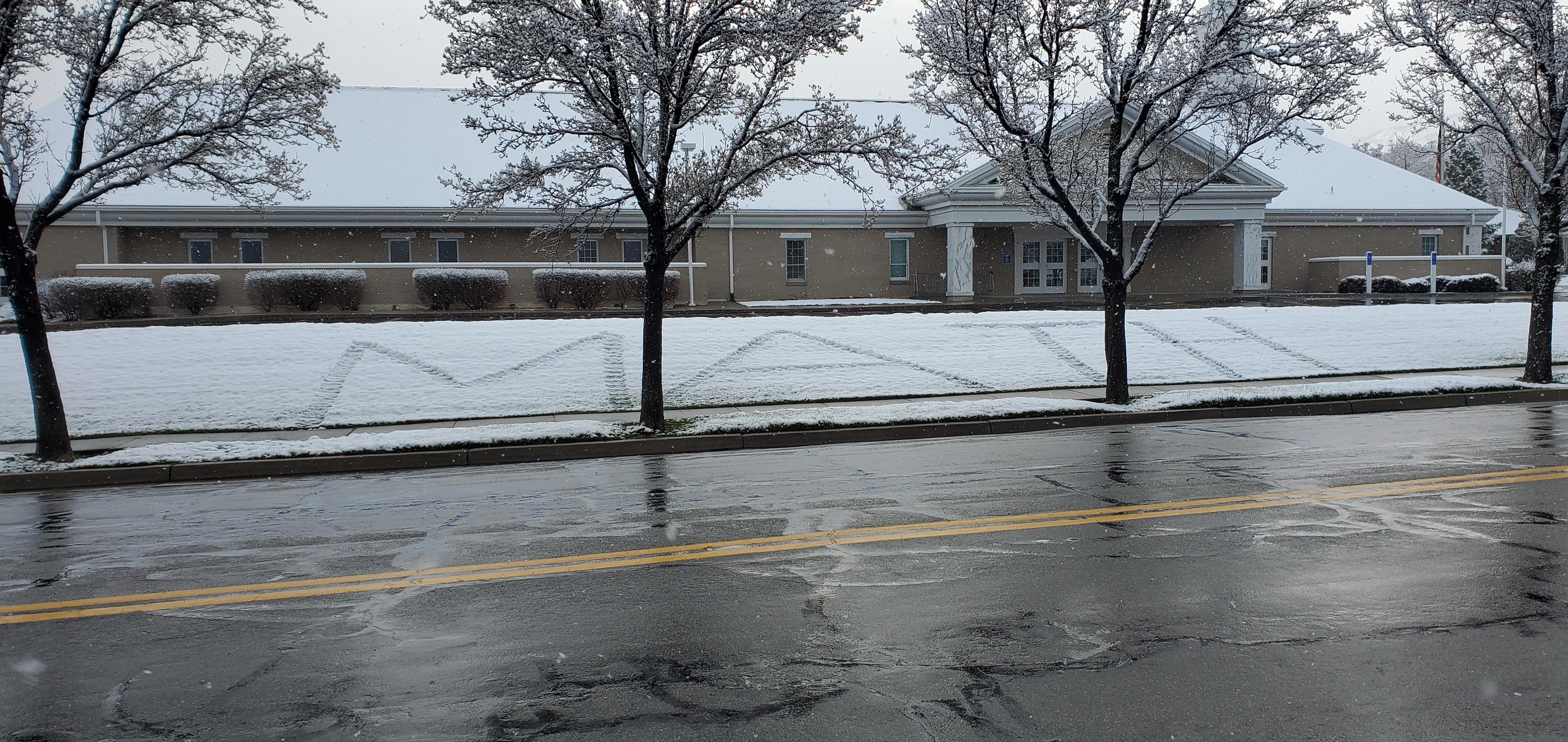 It snowed in Salt Lake City today. r/YangForPresidentHQ