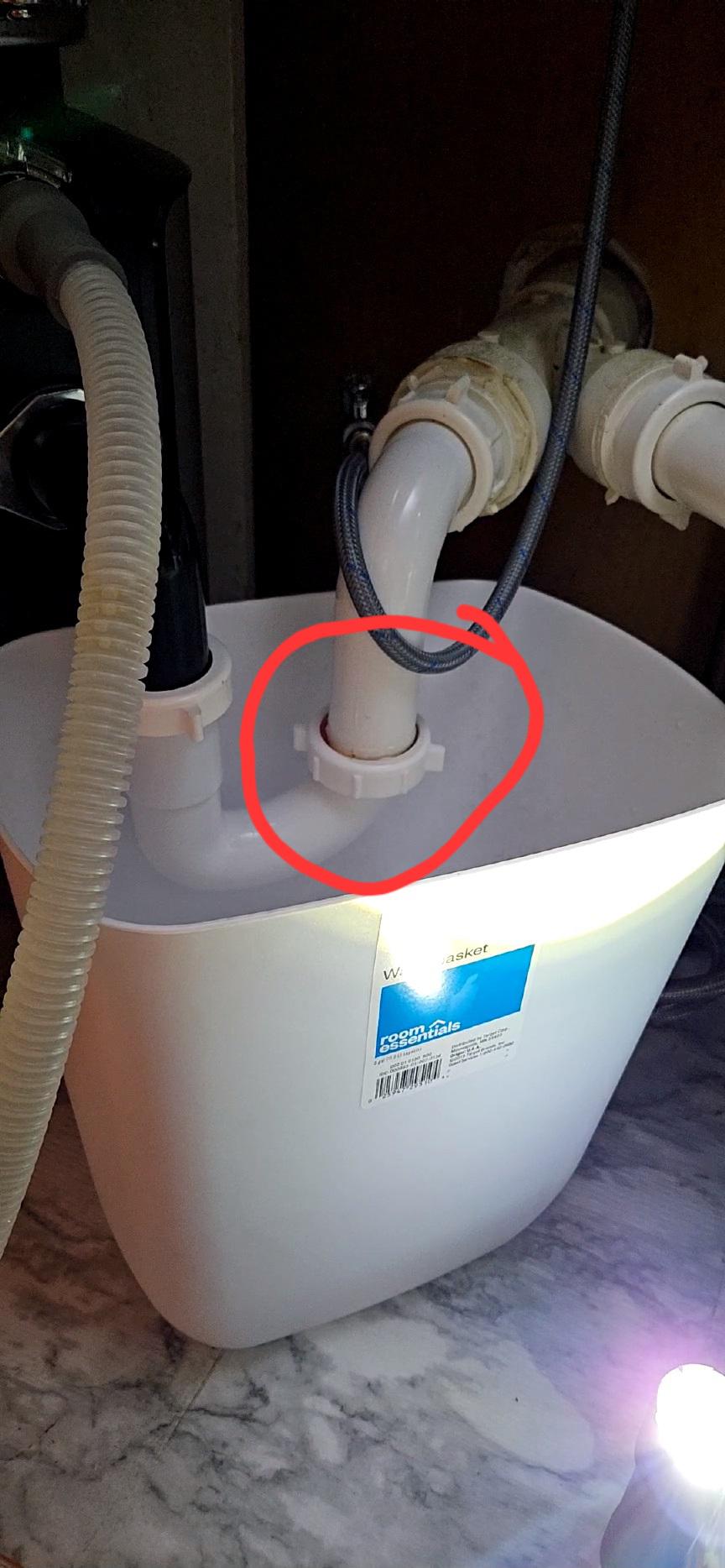 PTrap leaking r/Plumbing