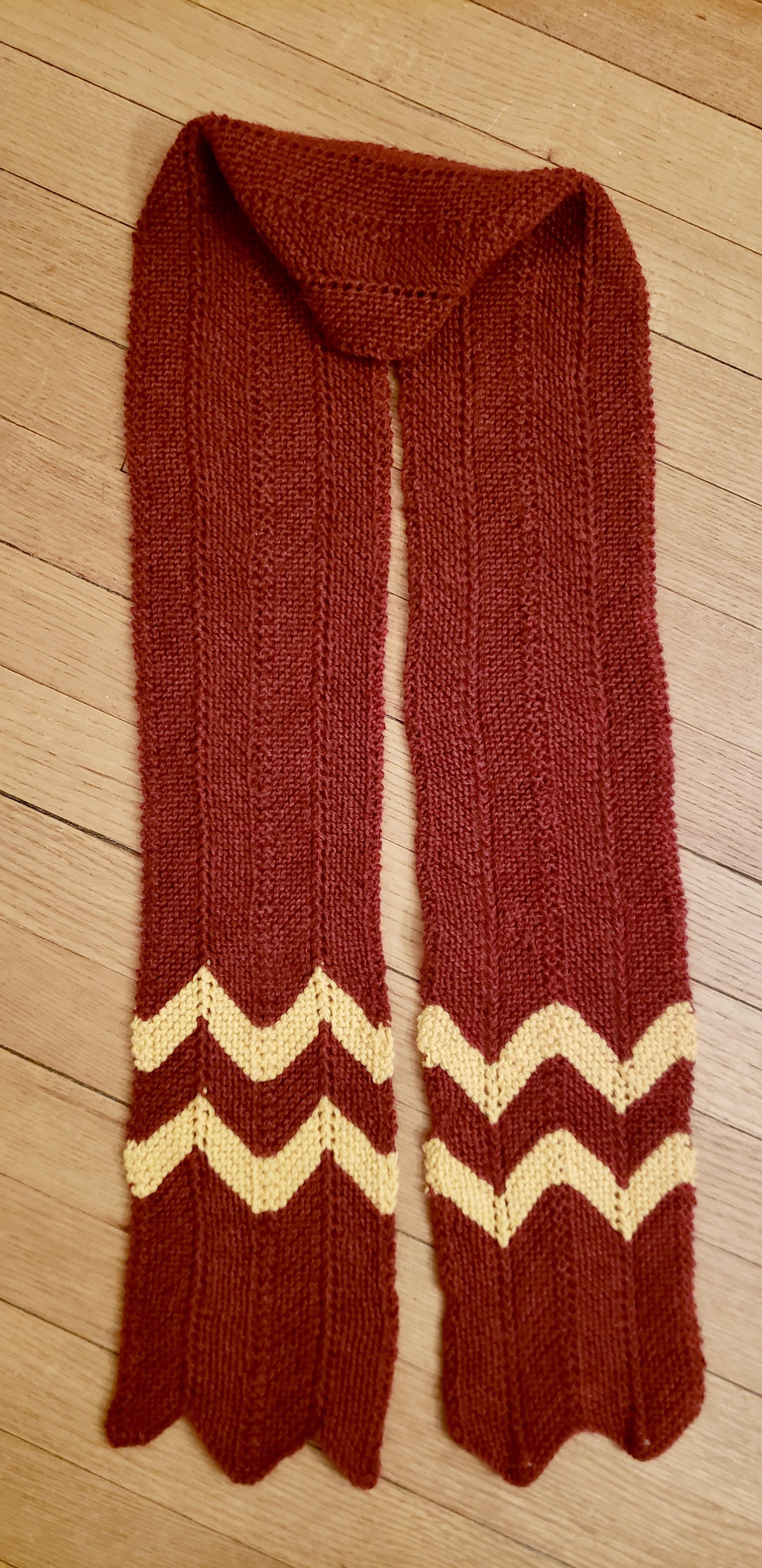Gryffindor scarf finished just in time for bff’s birthday! I’ve been