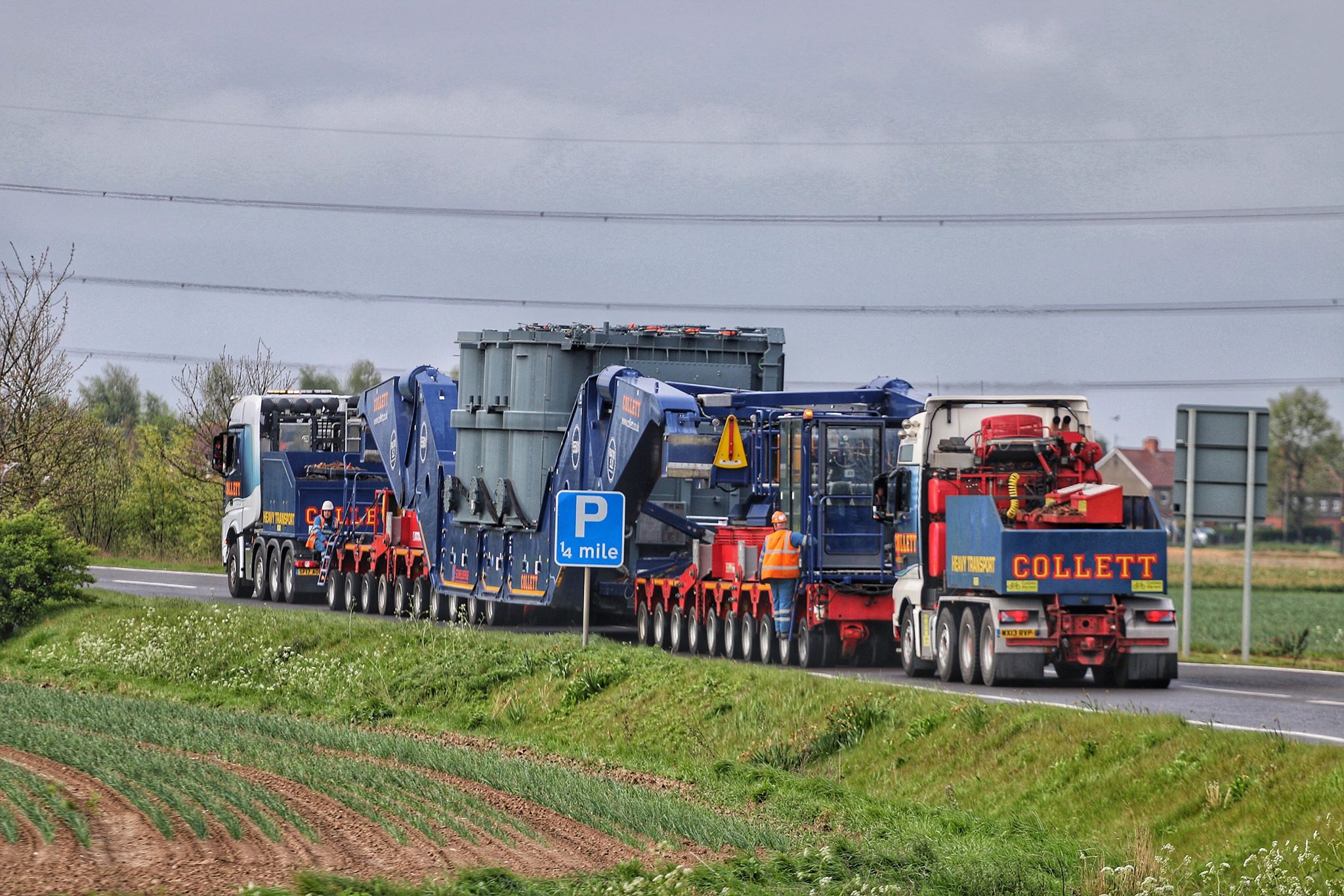 Another pic from one of our fabulous followers, our Scheuerle girder