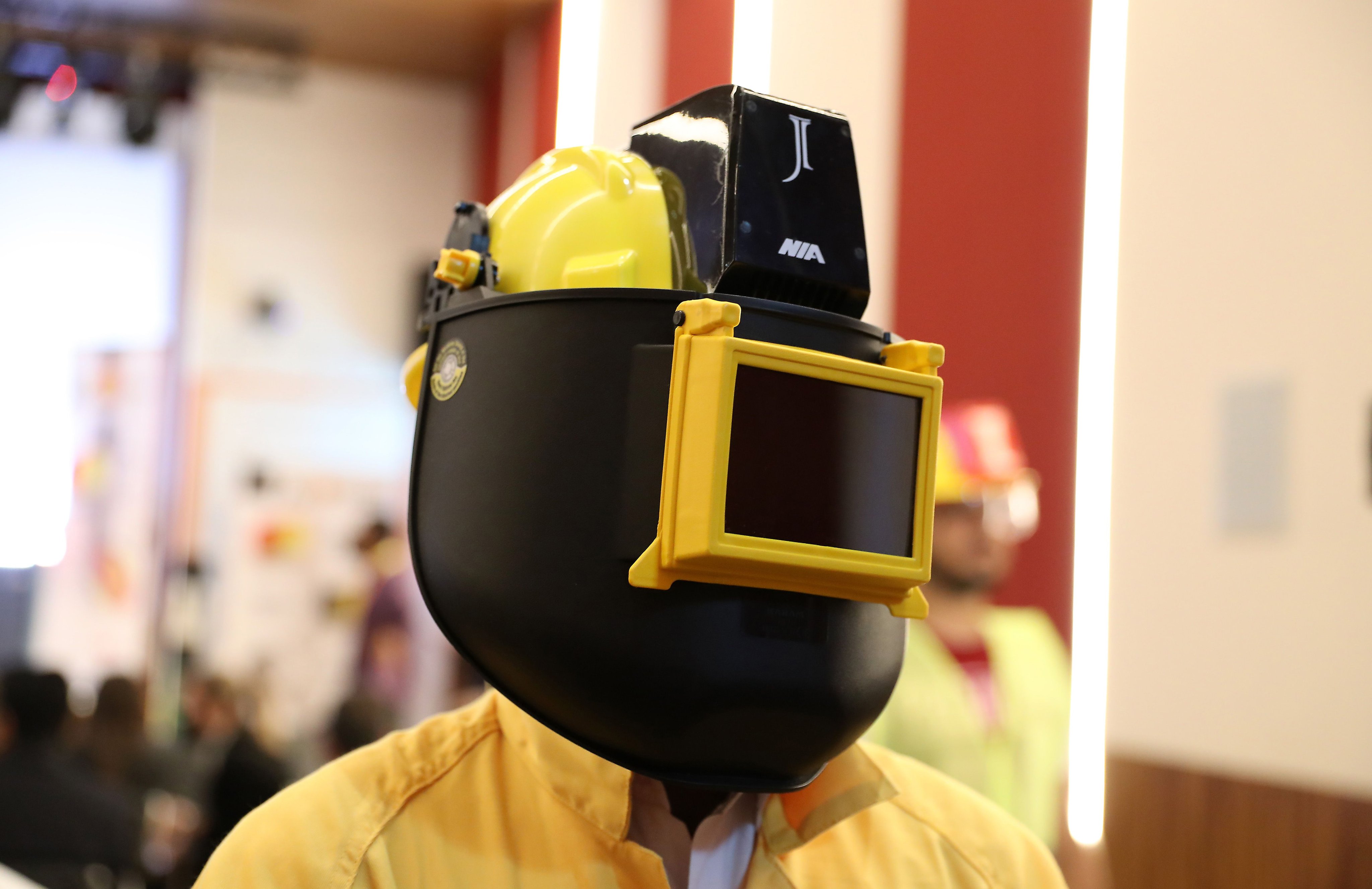 The world’s first airconditioned safety helmet for workers was