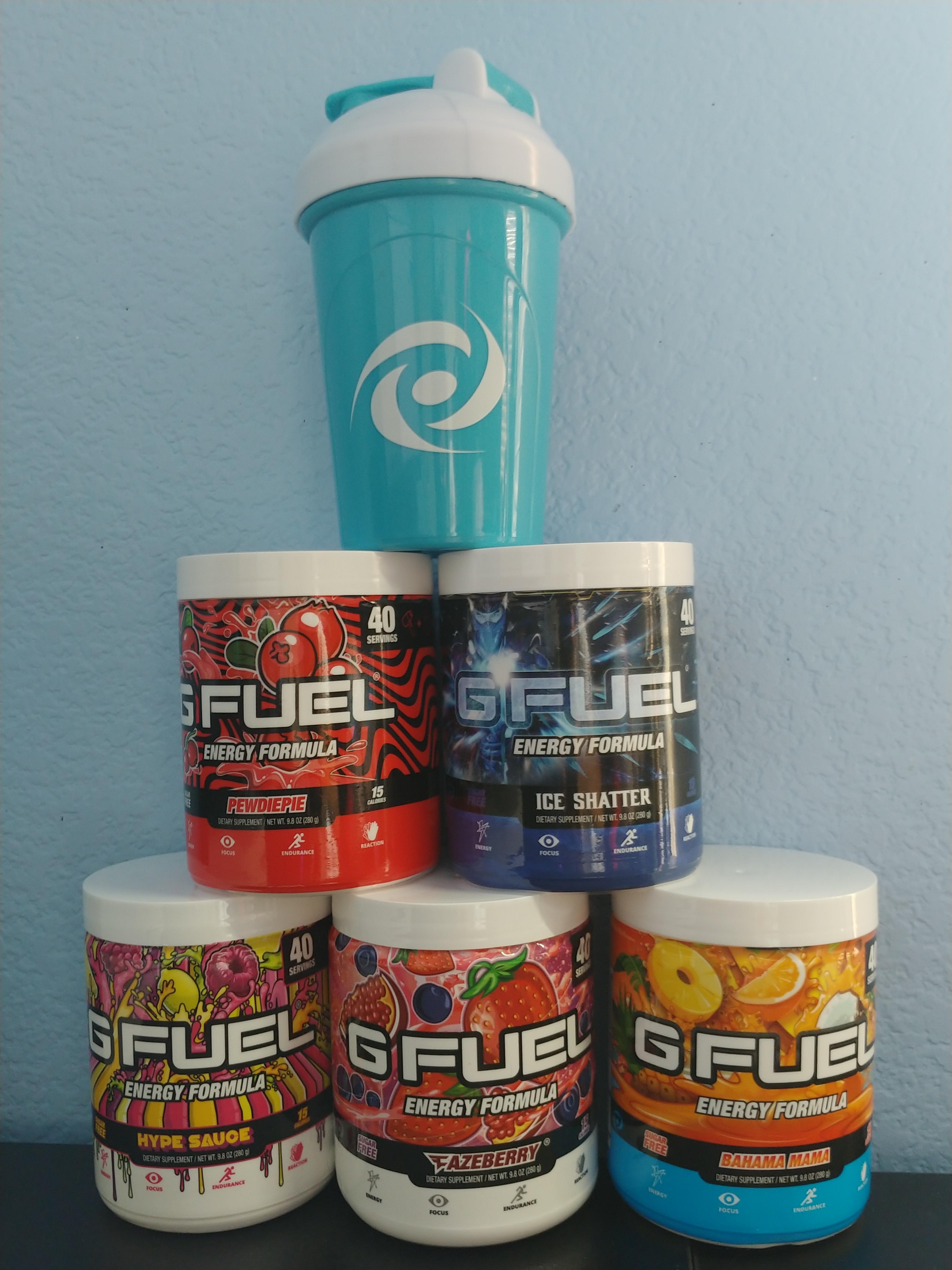 Rate my first gfuel order r/GFUEL