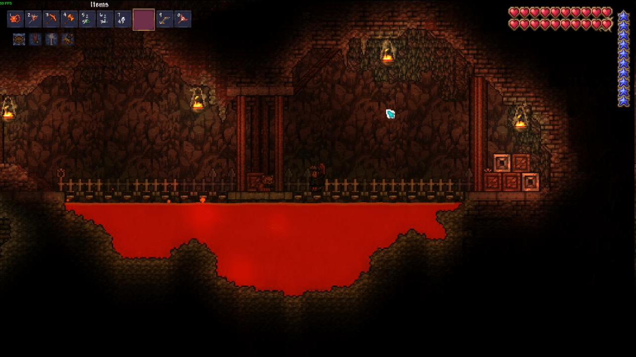 Lava Fishing Spot Terraria