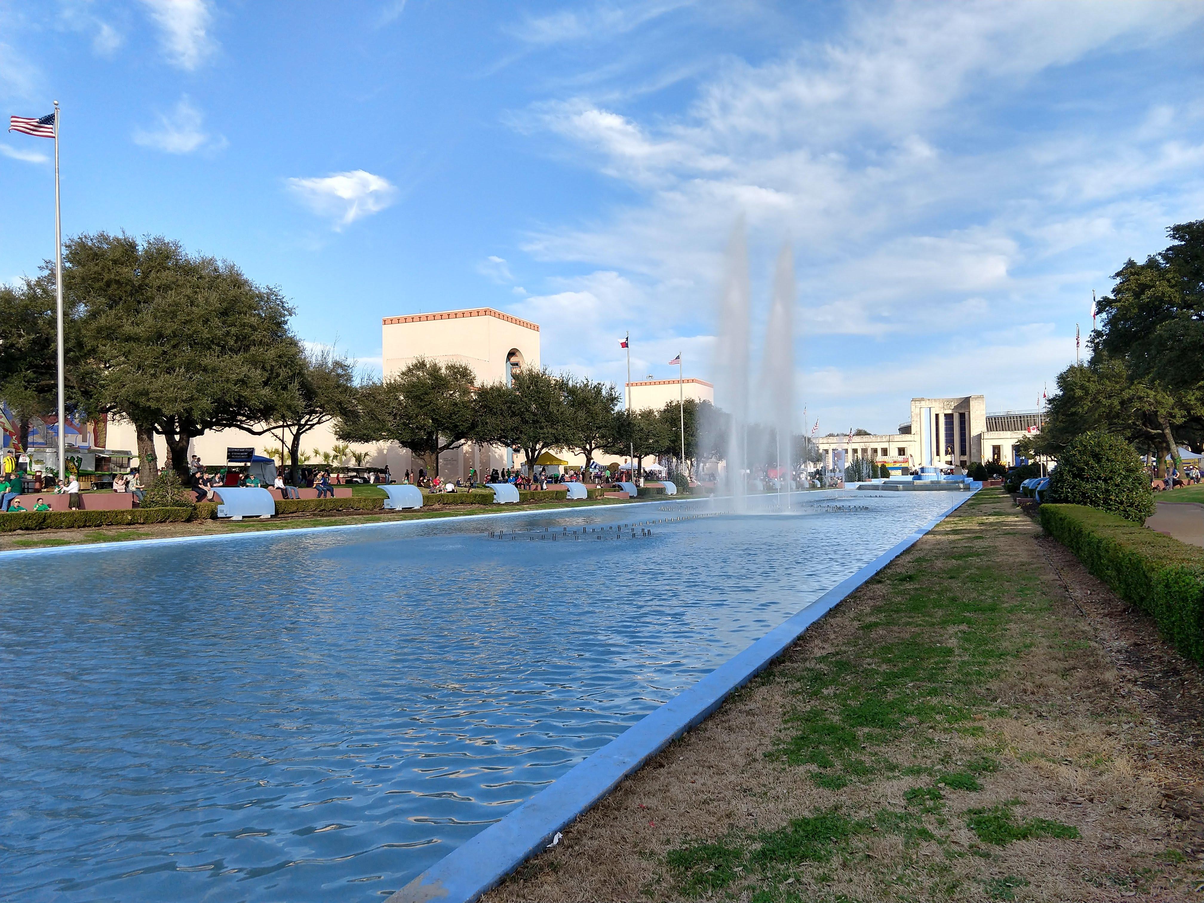 I really like this shot I got of Fair Park during North Texas Irish
