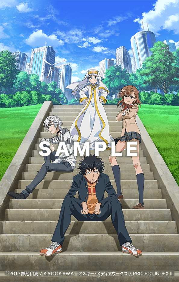 New visual for A Certain Magical Index III, from ATX r/anime