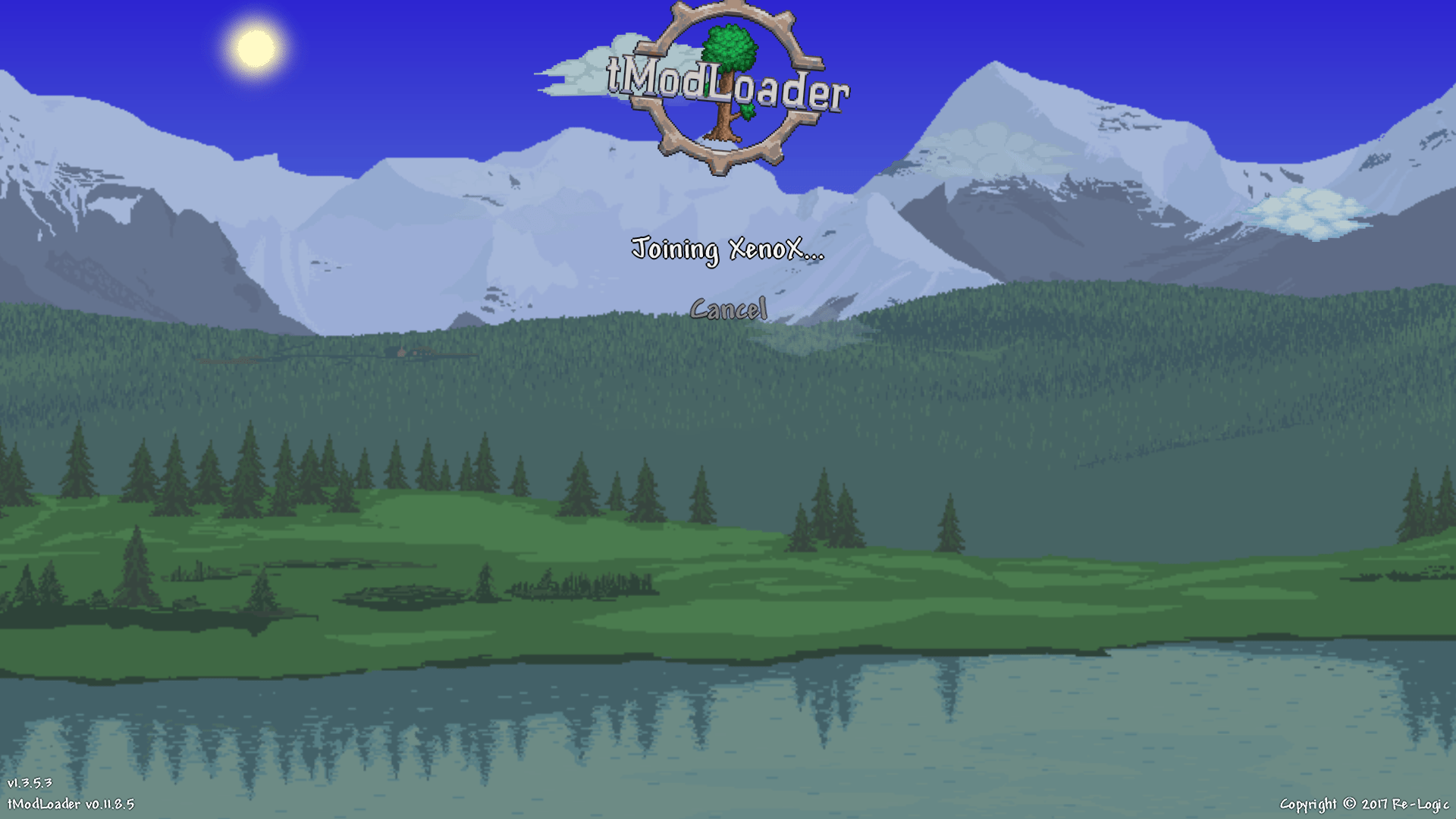 Help i cant join my friend. its just stuck like this. ive downloaded