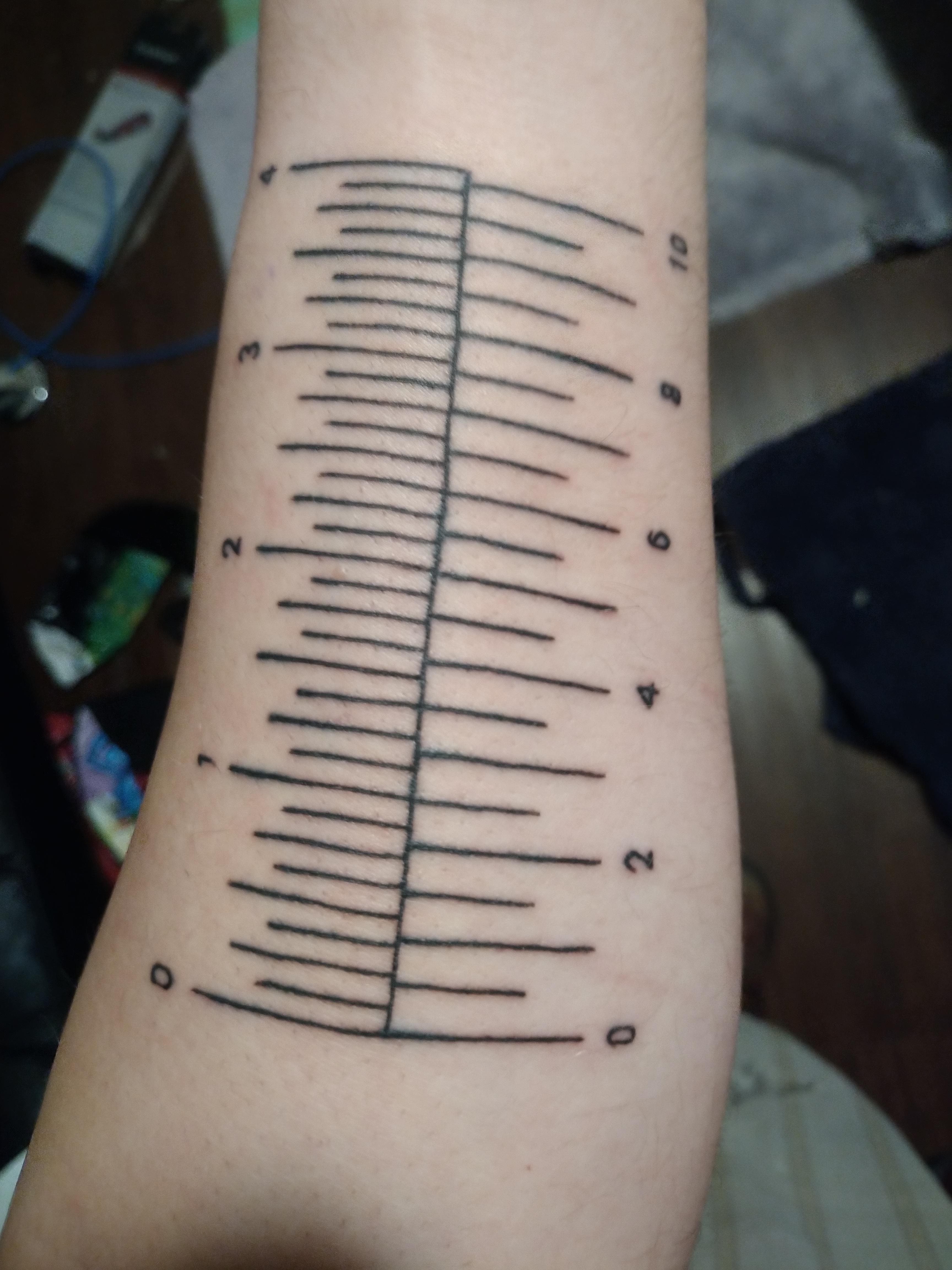 Discover more than 79 forearm 2 inch tattoo