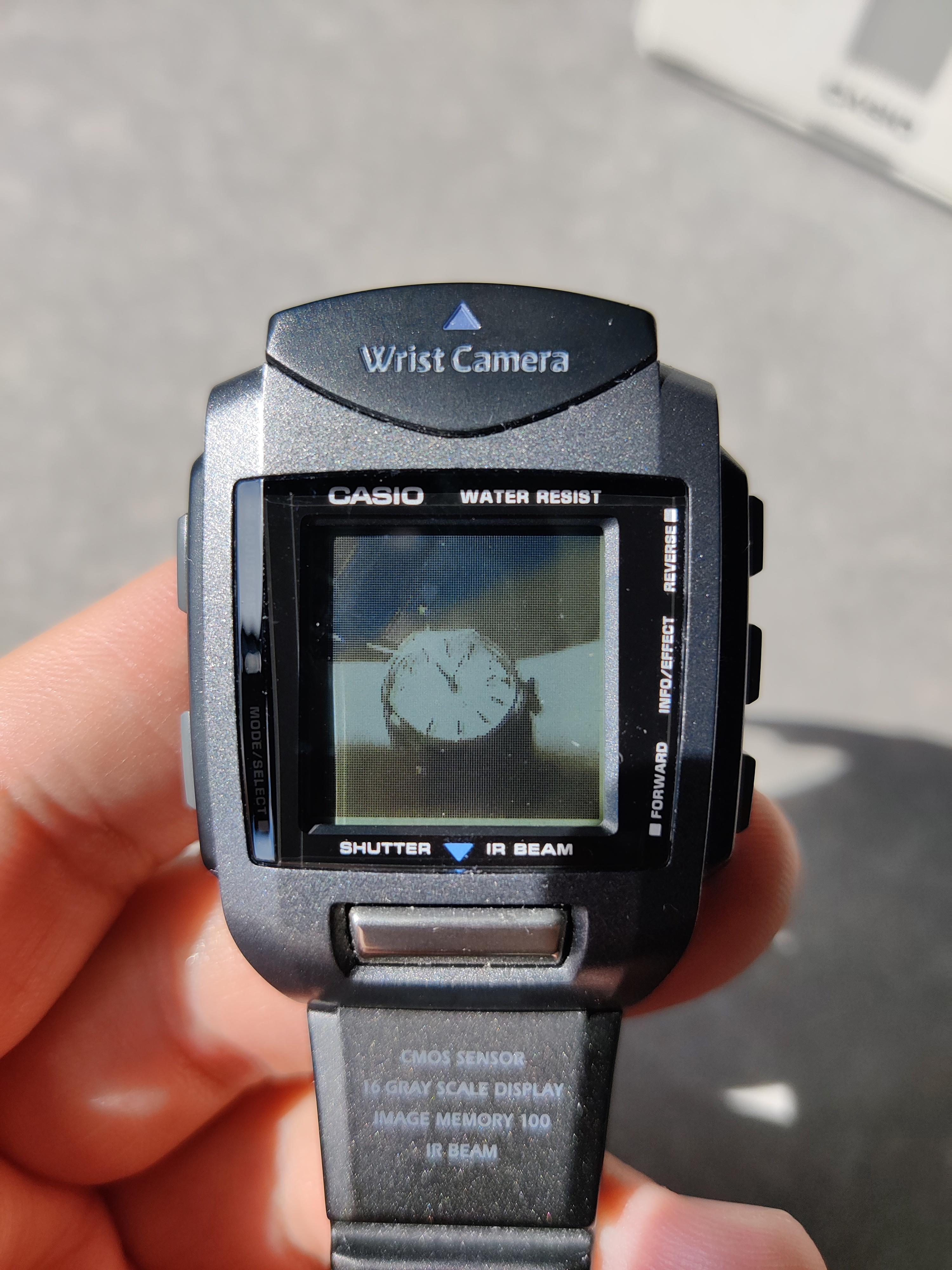 [WTS] Casio Wrist Camera r/Watchexchange