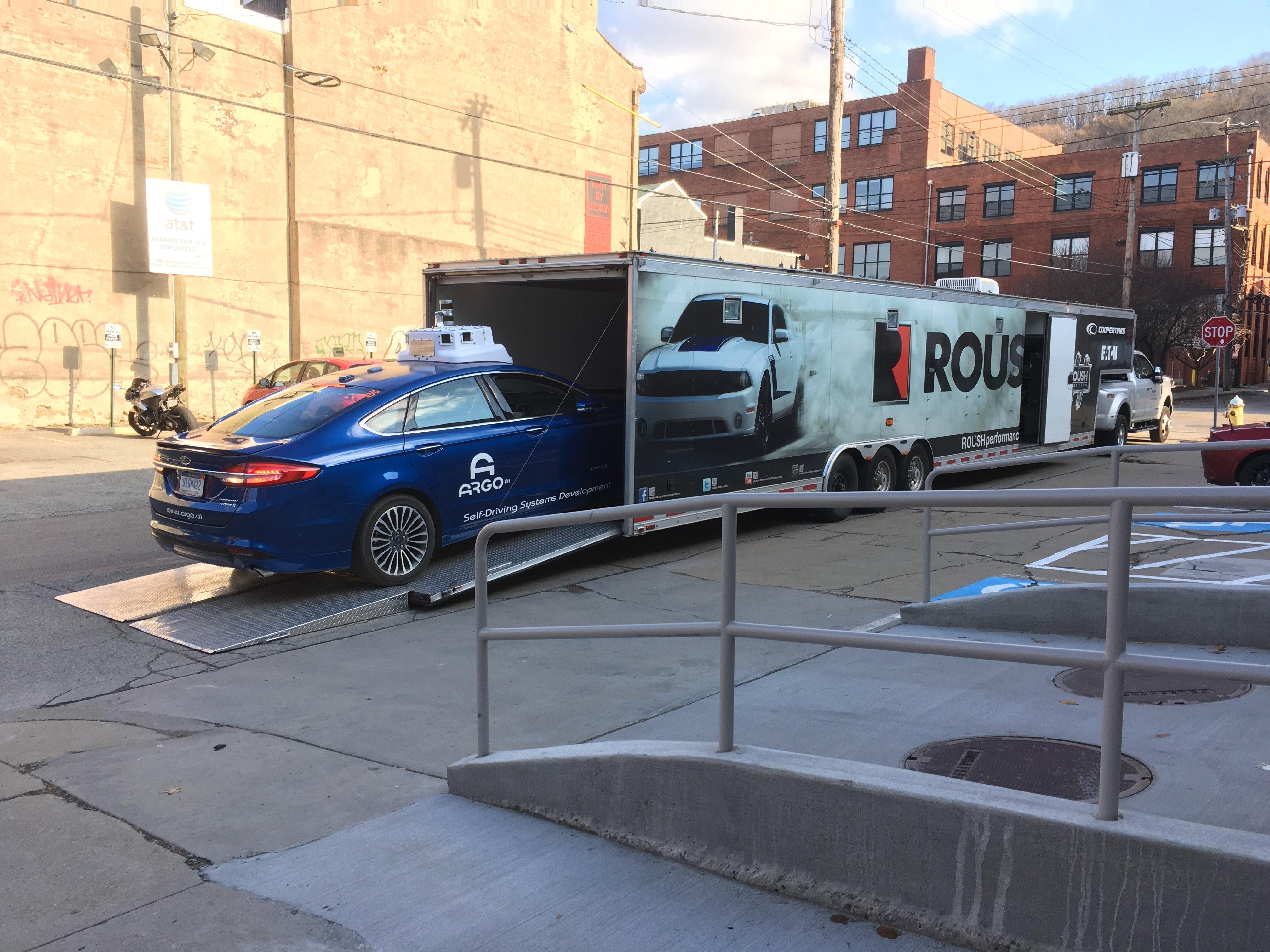 Argo cars delivered by Roush today r/SelfDrivingCars