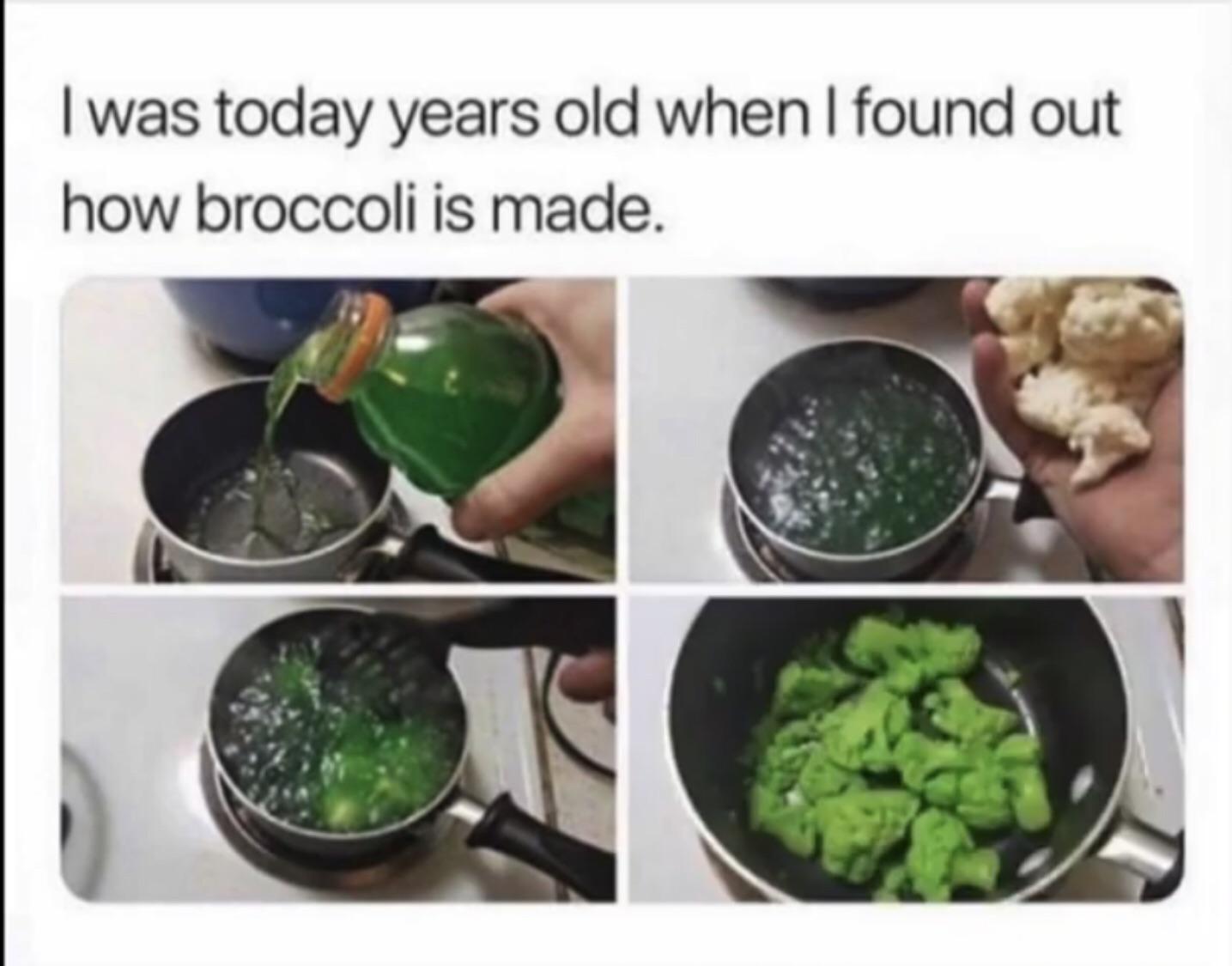 How Kyle makes broccoli r/memes