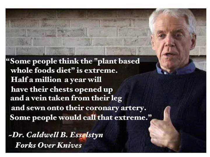 Just watched Forks Over Knives again. Extreme. r/vegan
