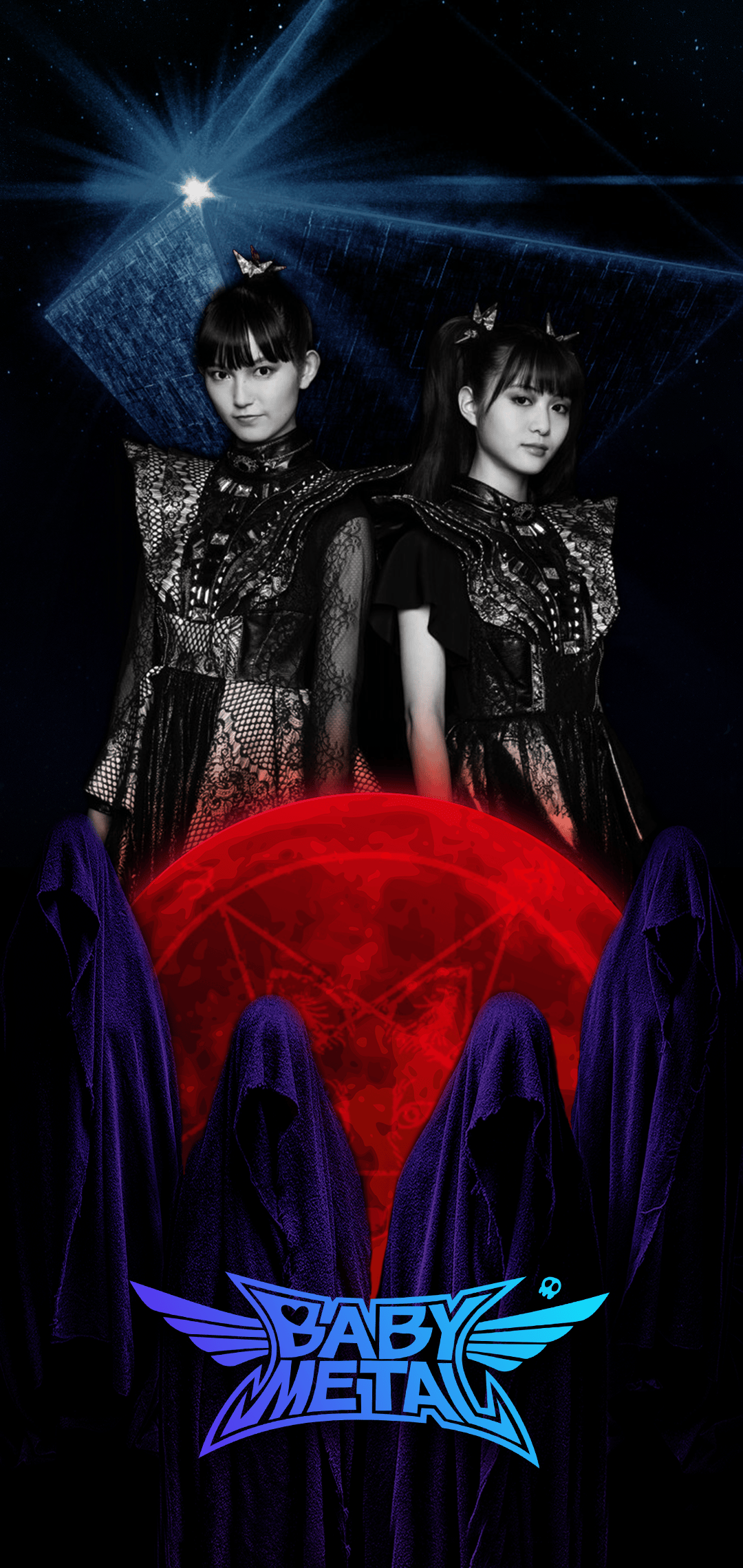 I made a new phone wallpaper to share. Enjoy! BABYMETAL