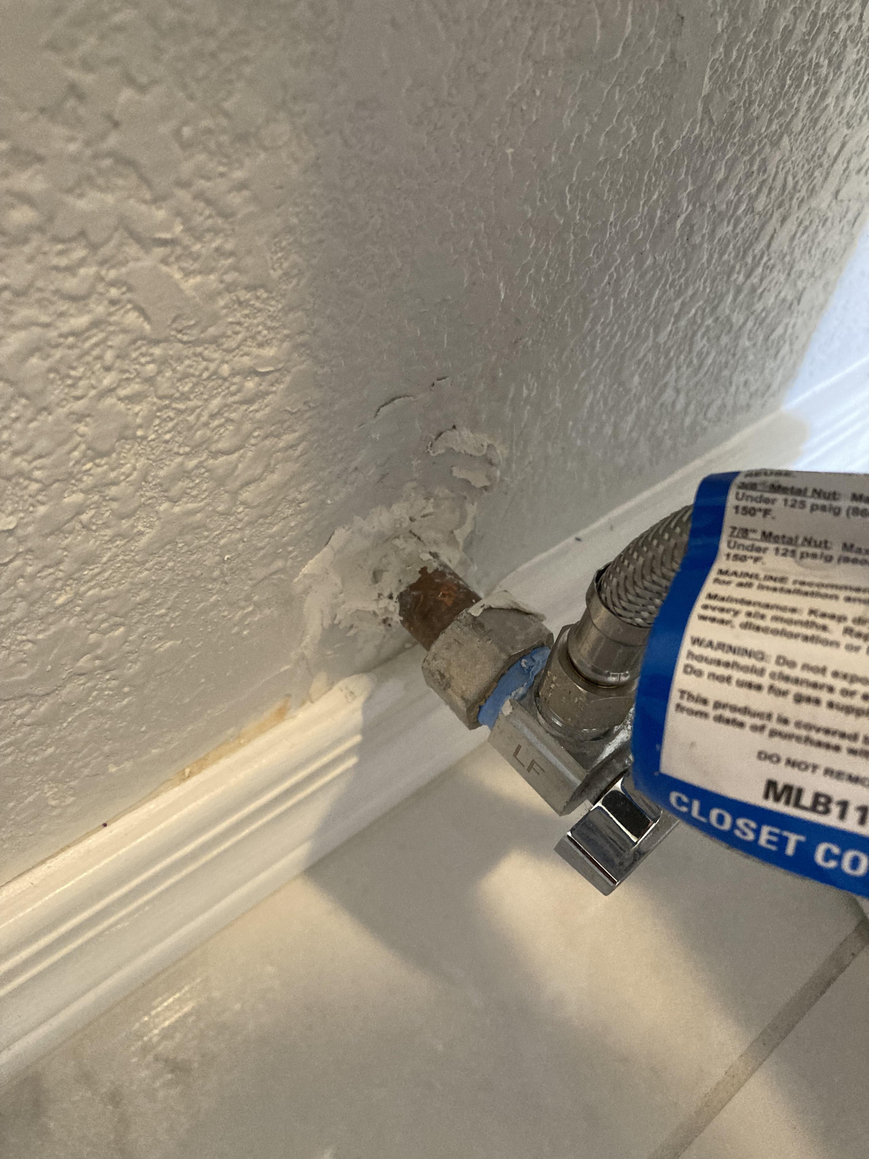 Plumber didn't install escutcheon when installing toilet. Is it just