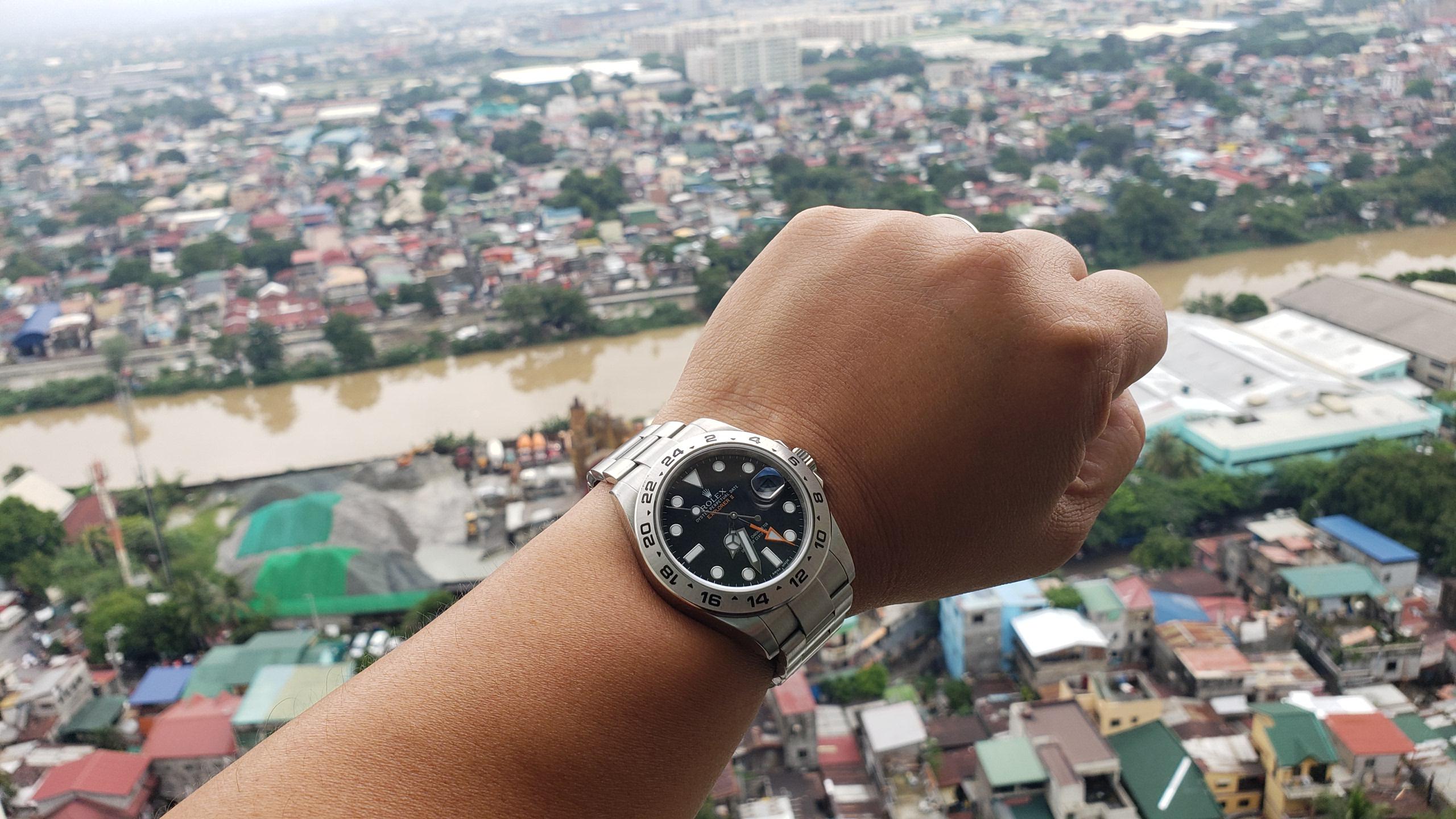 Time to explore Manila, Philippines with my trusted Explorer II r/rolex