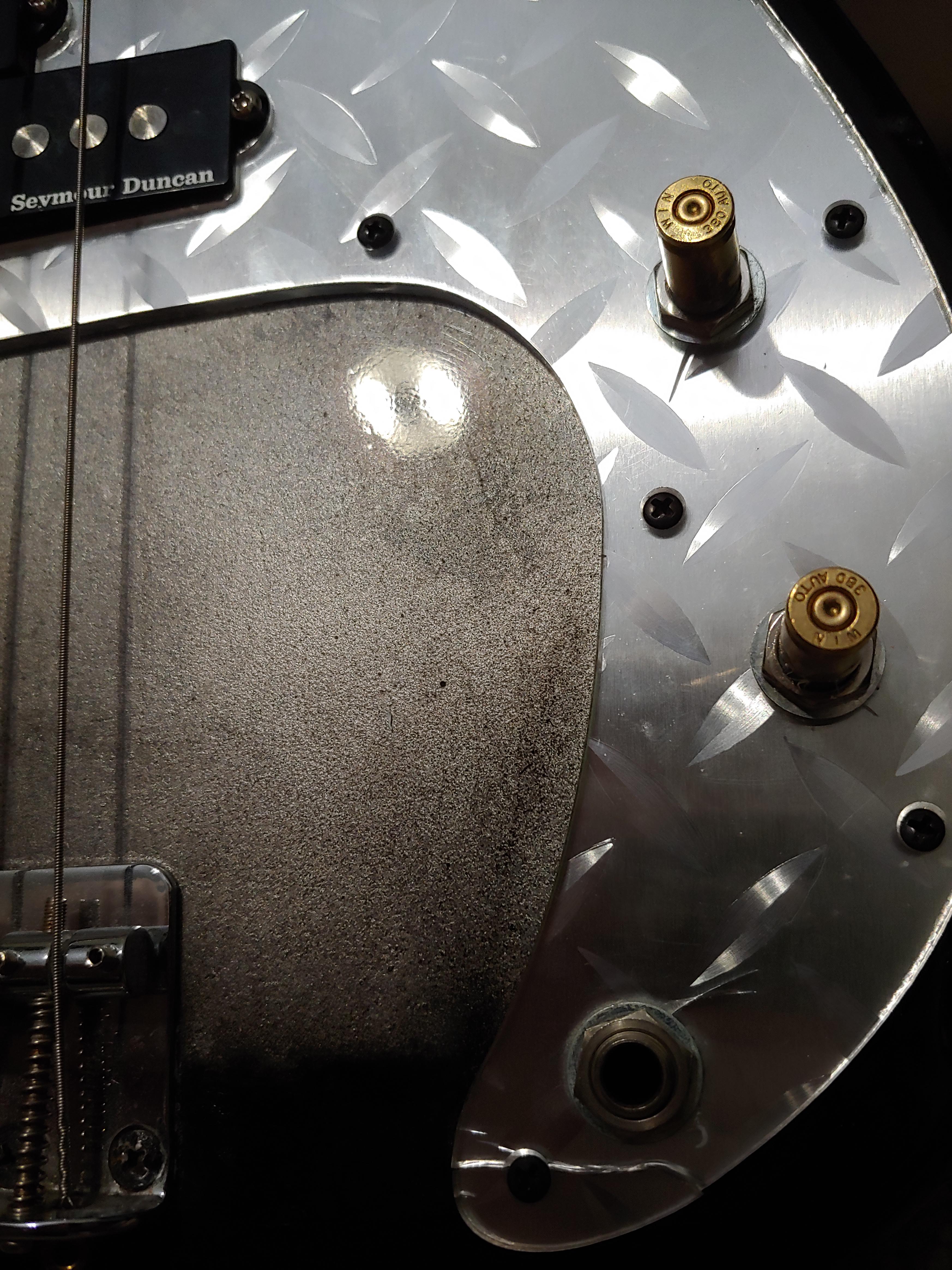 Any thoughts on my diy brass casing volume knobs? r/BassGuitar