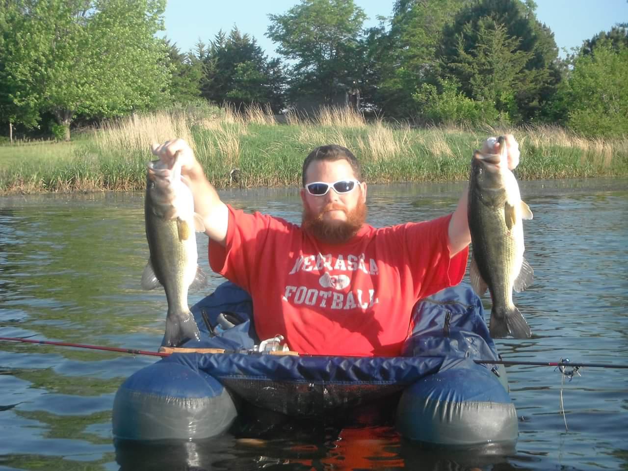 First time out this year, just a few largemouth, from a farm pond in