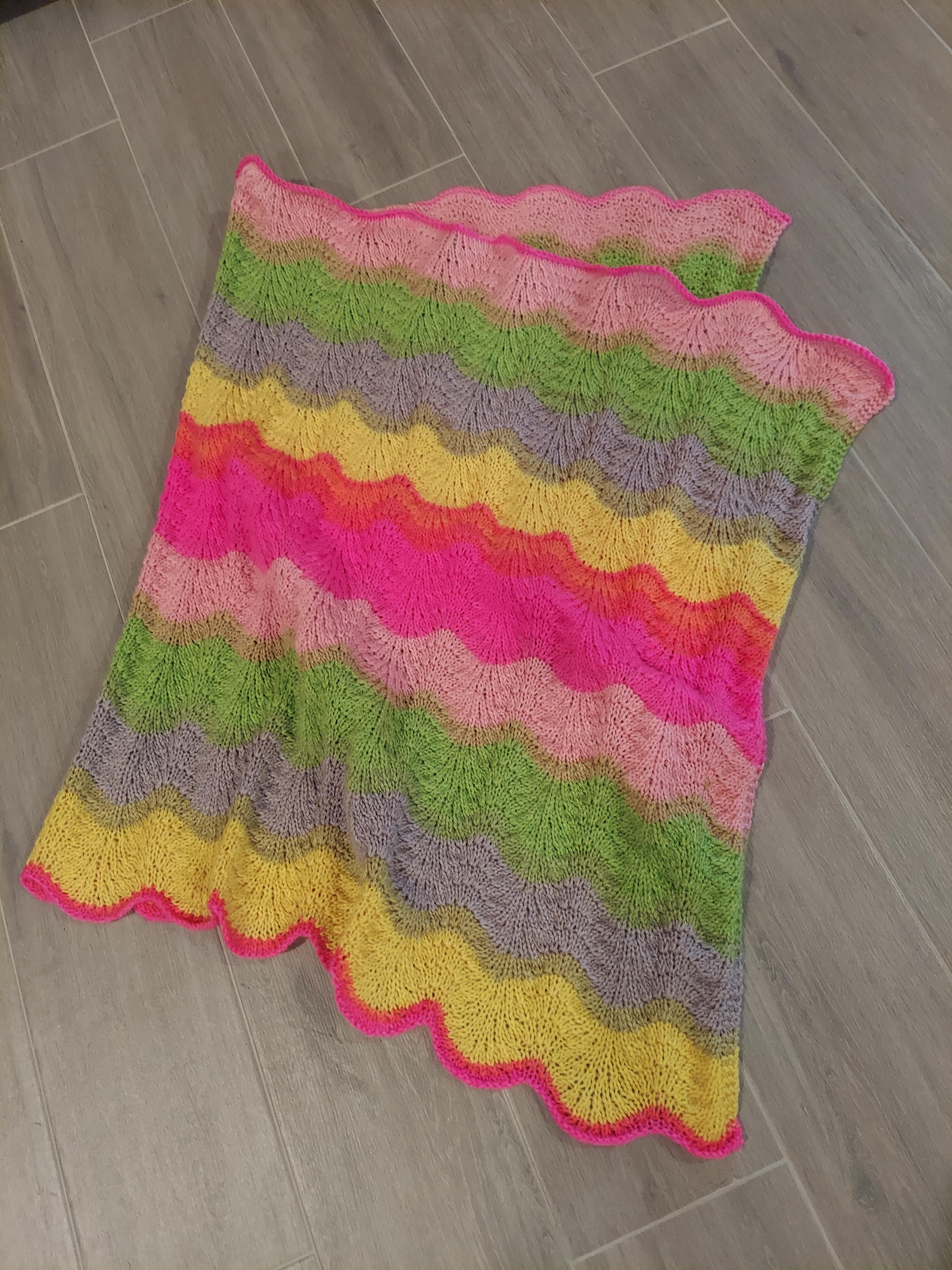 Project Linus donation (baby blanket) r/knitting