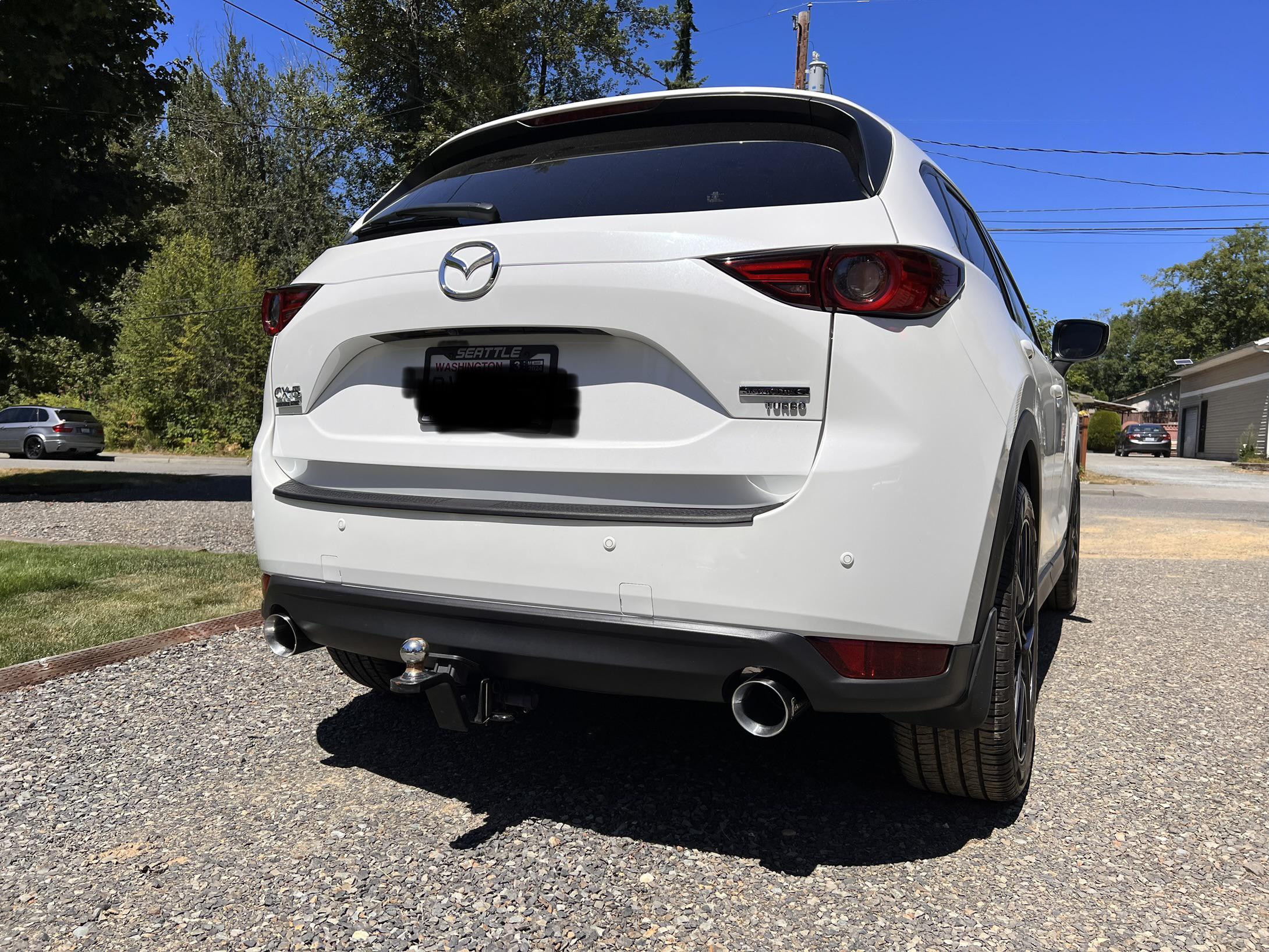 Installed the CorkSport axle back exhaust on our ‘21 Signature today
