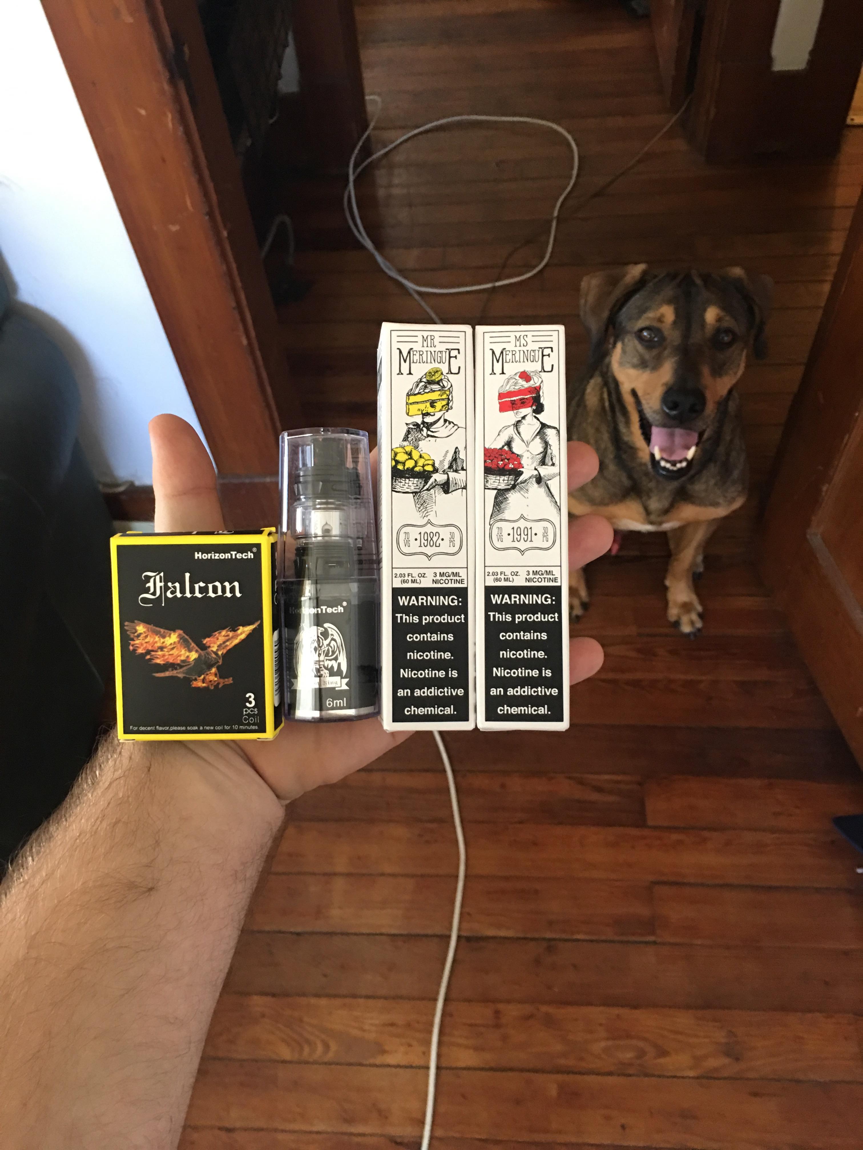 Even my dog was excited about my vape mail this morning r/Vaping