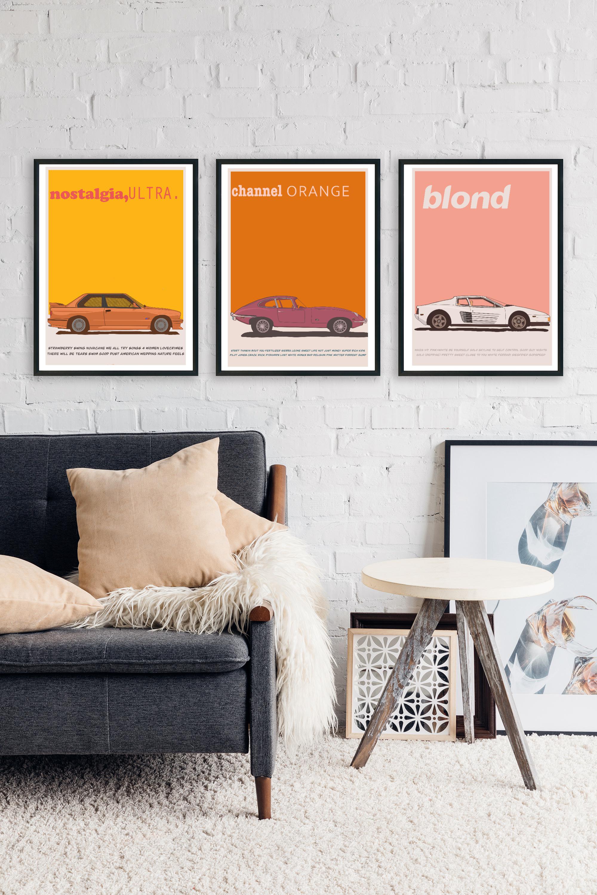 Album art work on my Etsy 12thSpot r/FrankOcean