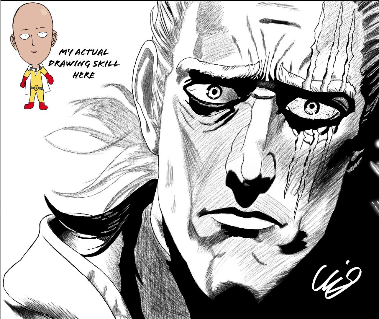 King One Punch Man Art Inspirations Thomas Belhom Fashion