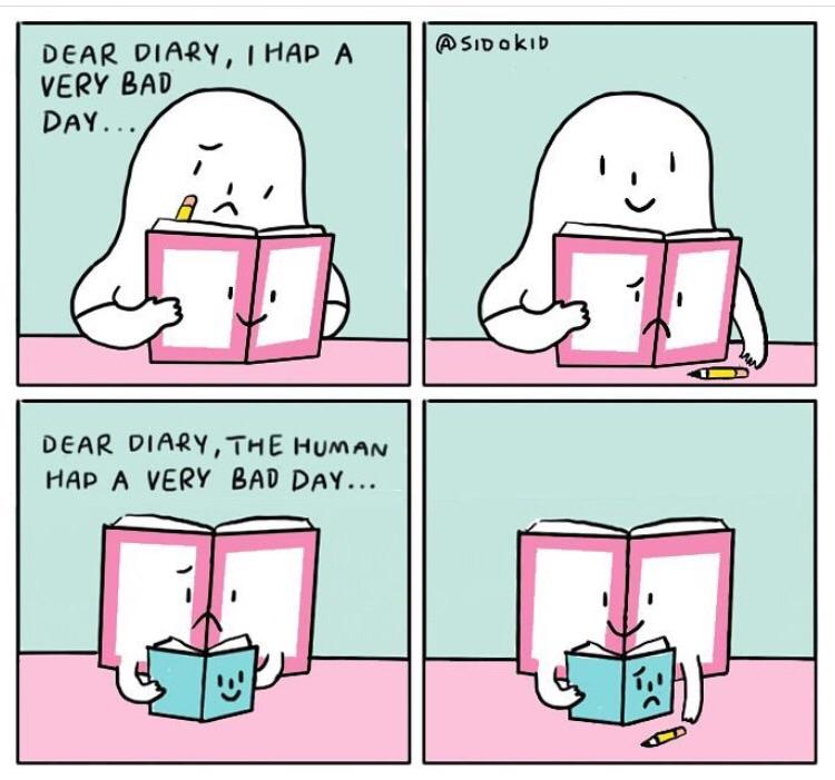 glum jupe writes in his online diary