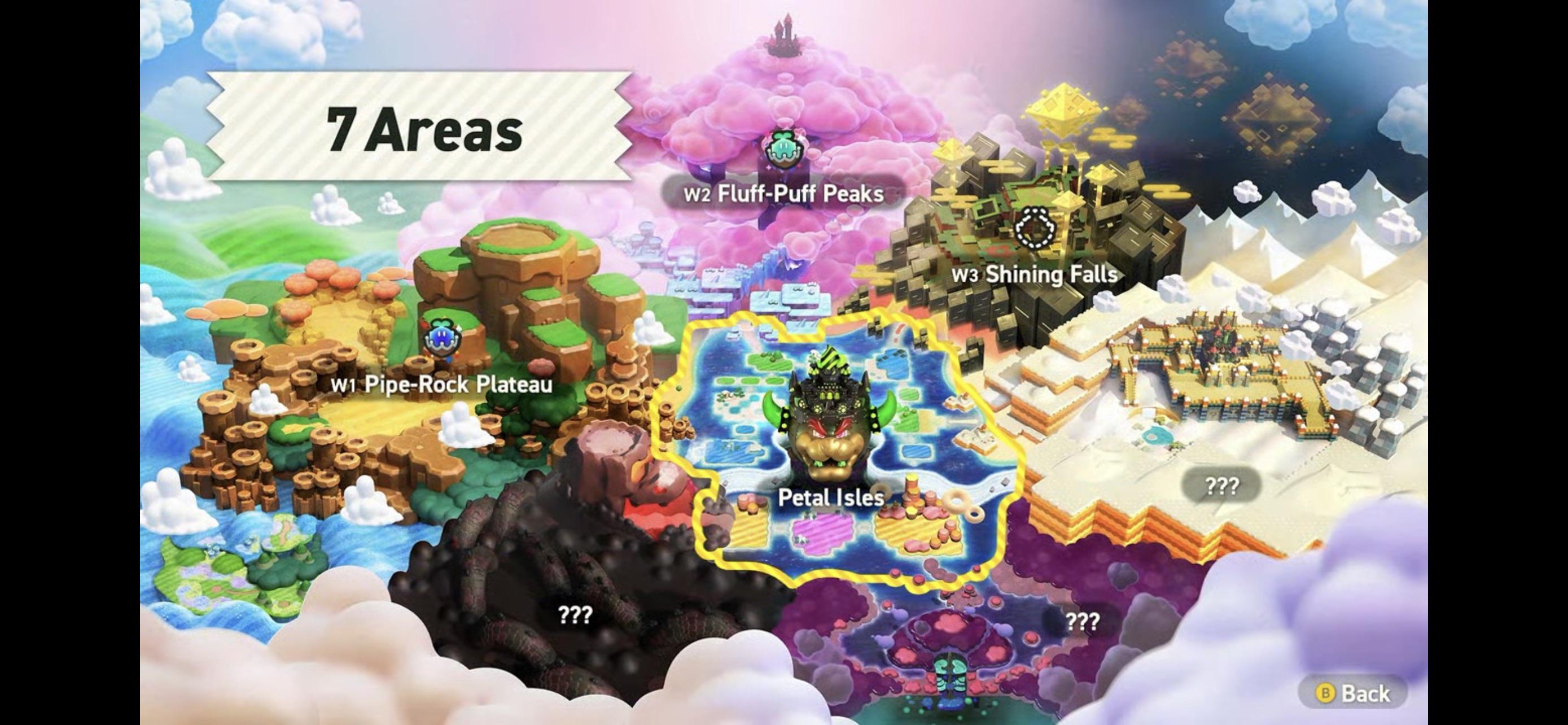 World Map in Wonder r/Mario