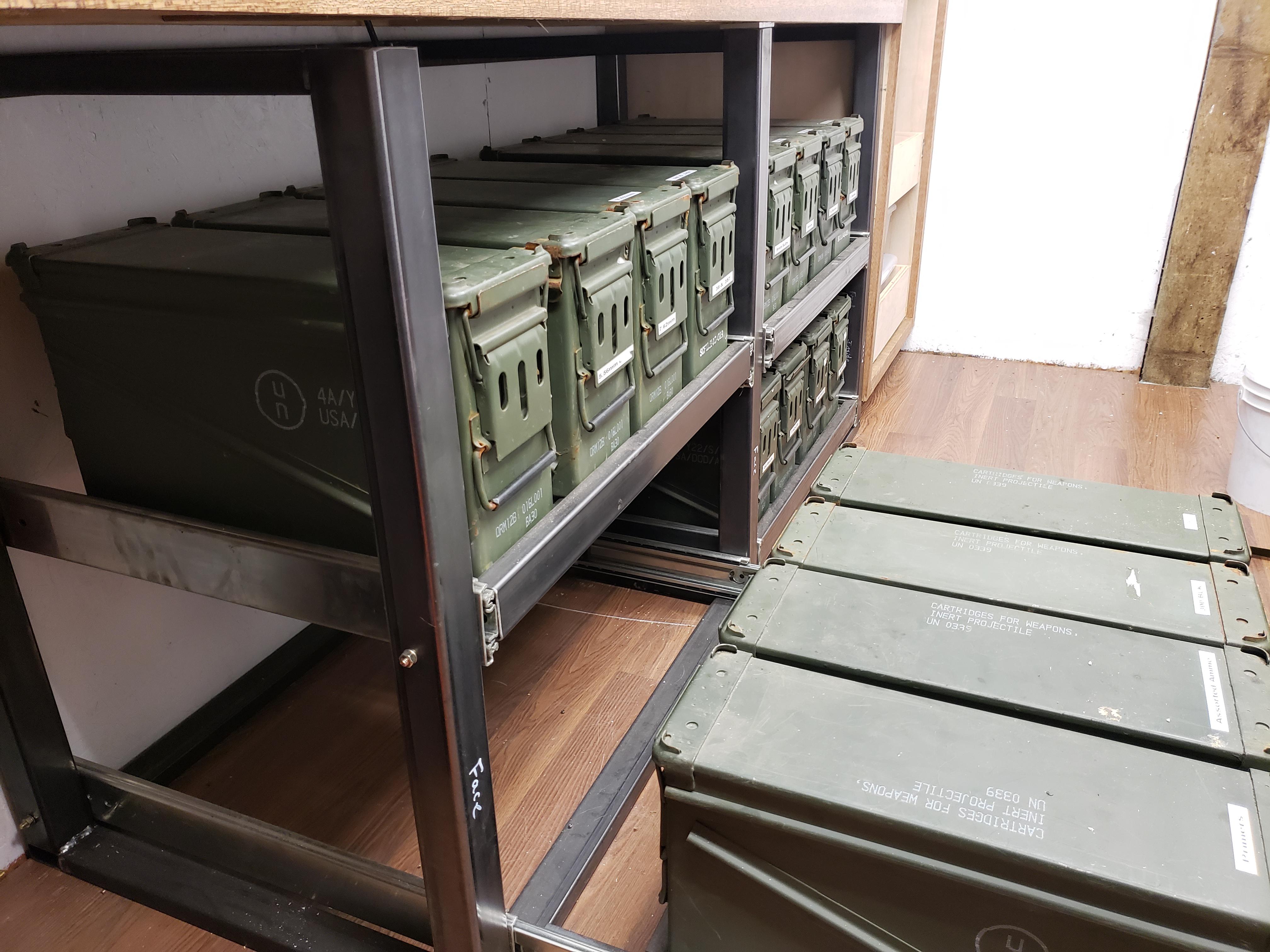 Update with details on the ammo can storage. Link to more photos. r