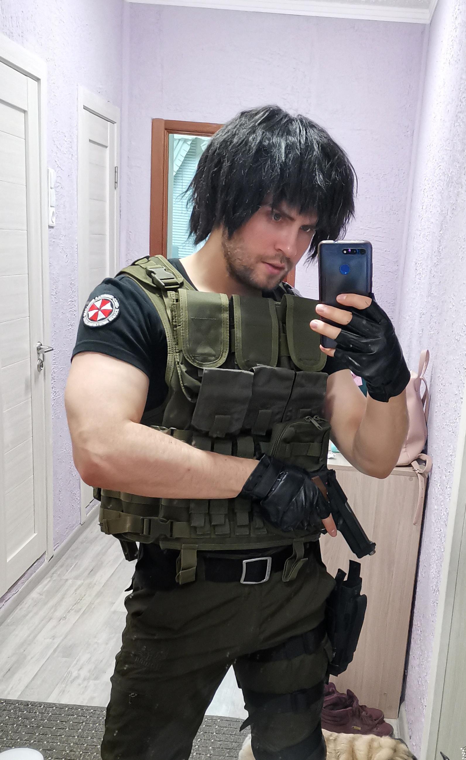 Carlos Oliveira cosplay wip. From RE3 remake gaming