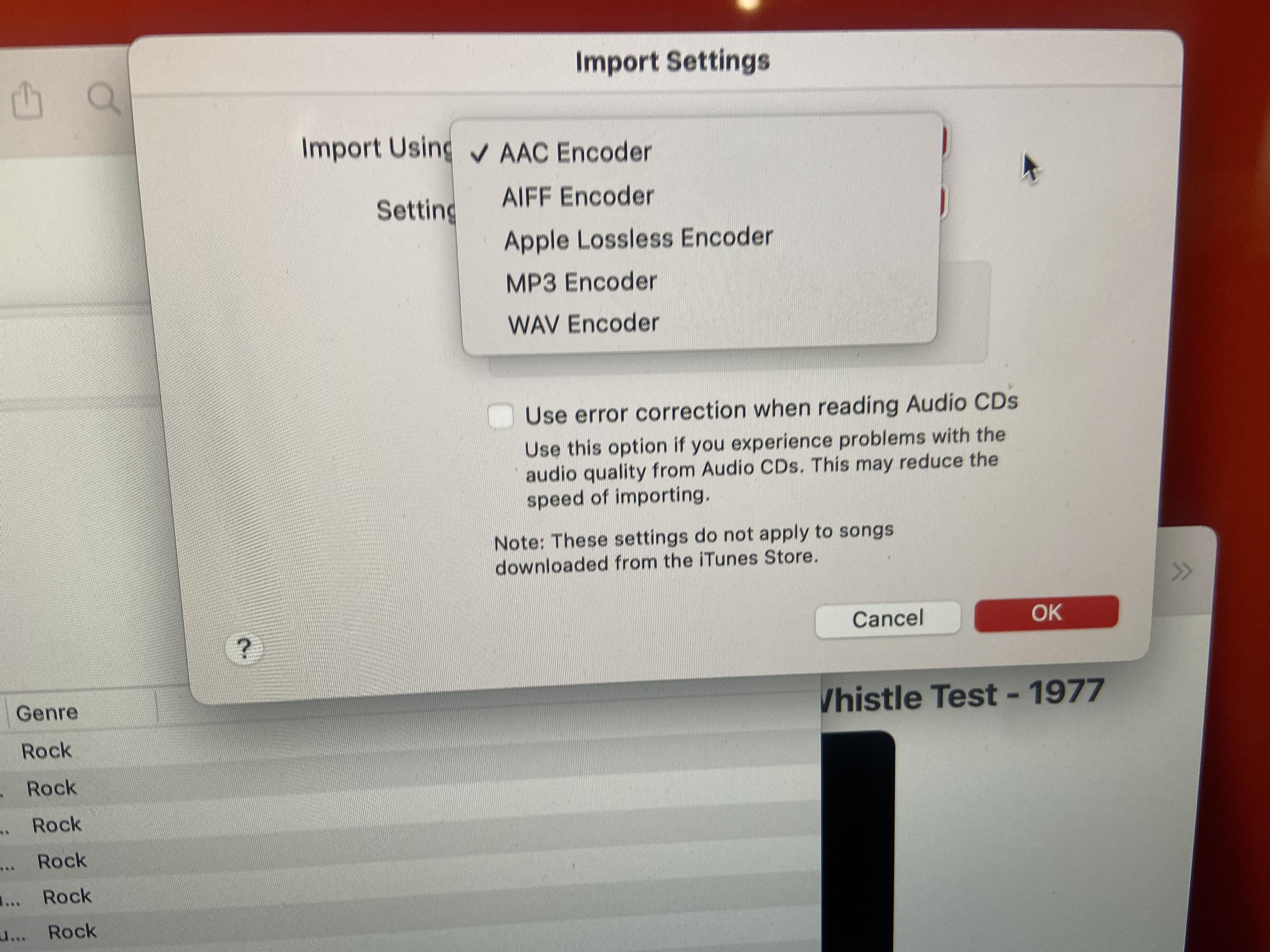 Anyone know What is the best Encoder settings for the best sound when