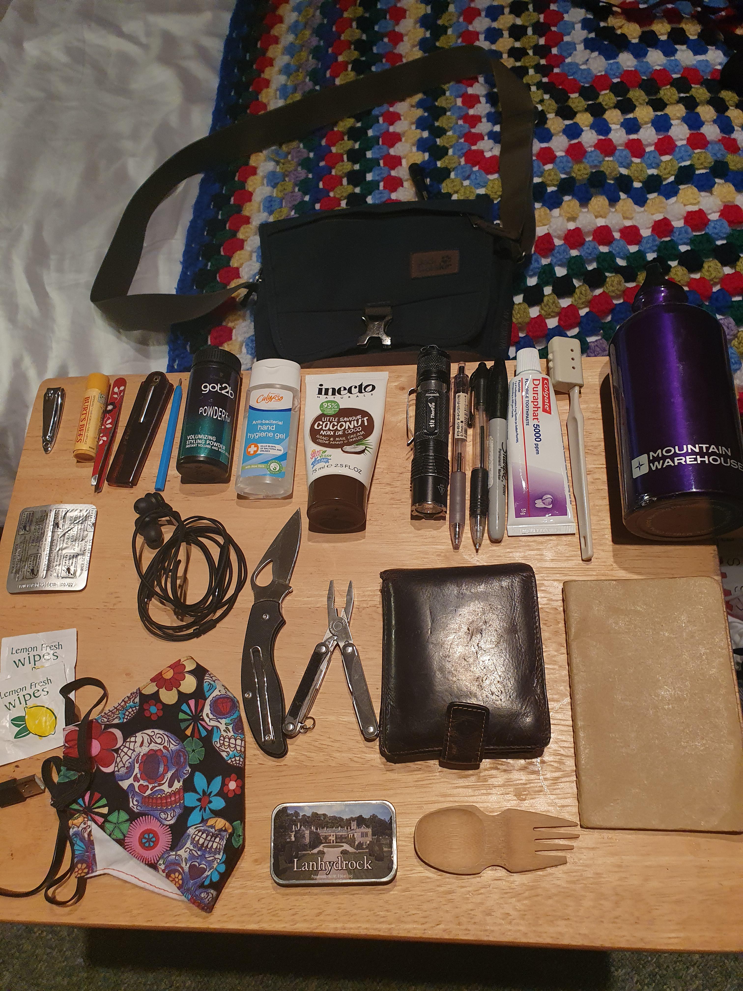 30/m/Chef handbag contents. r/EDC