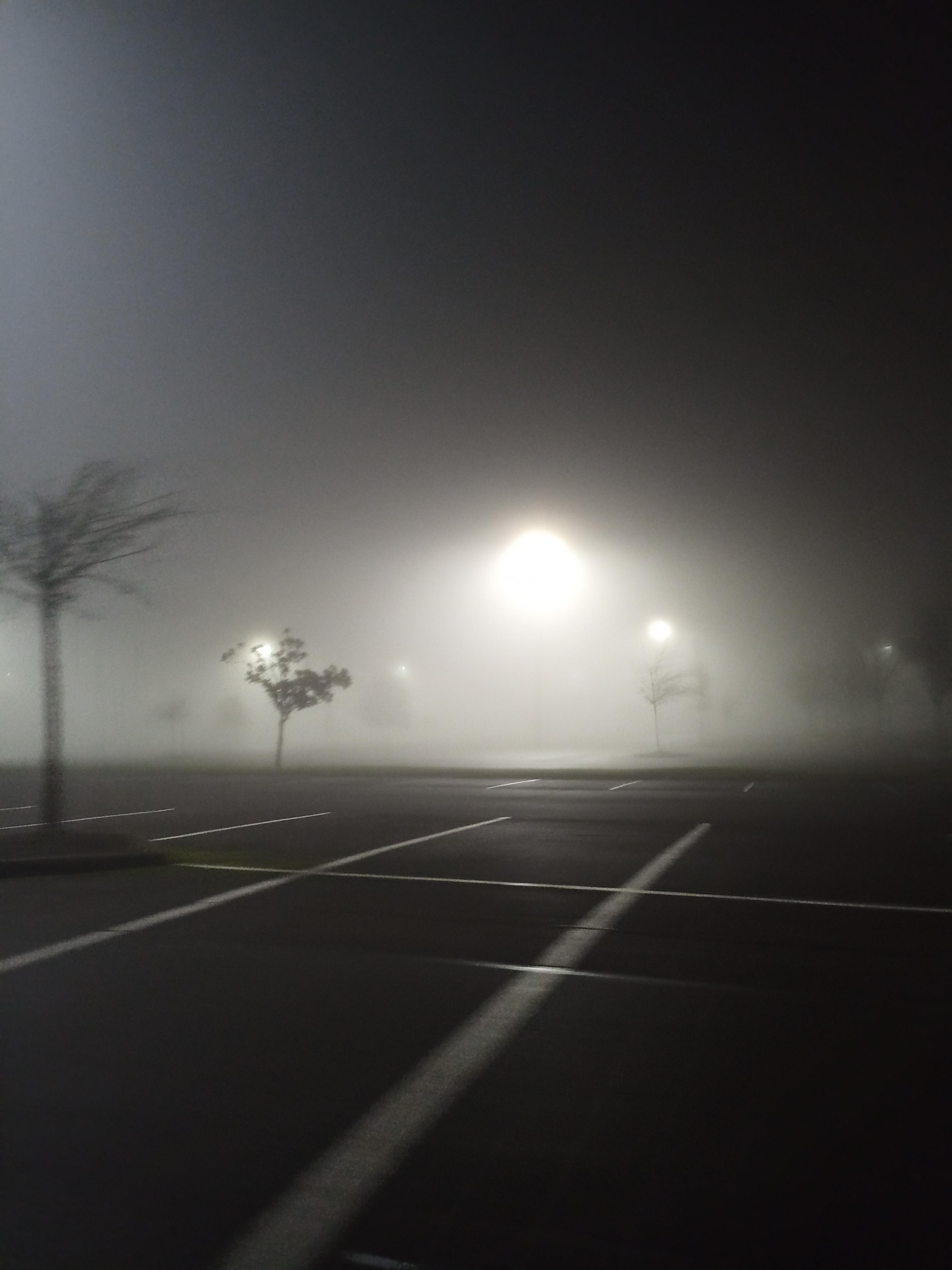 Macy's parking lot at 12am r/LiminalSpace
