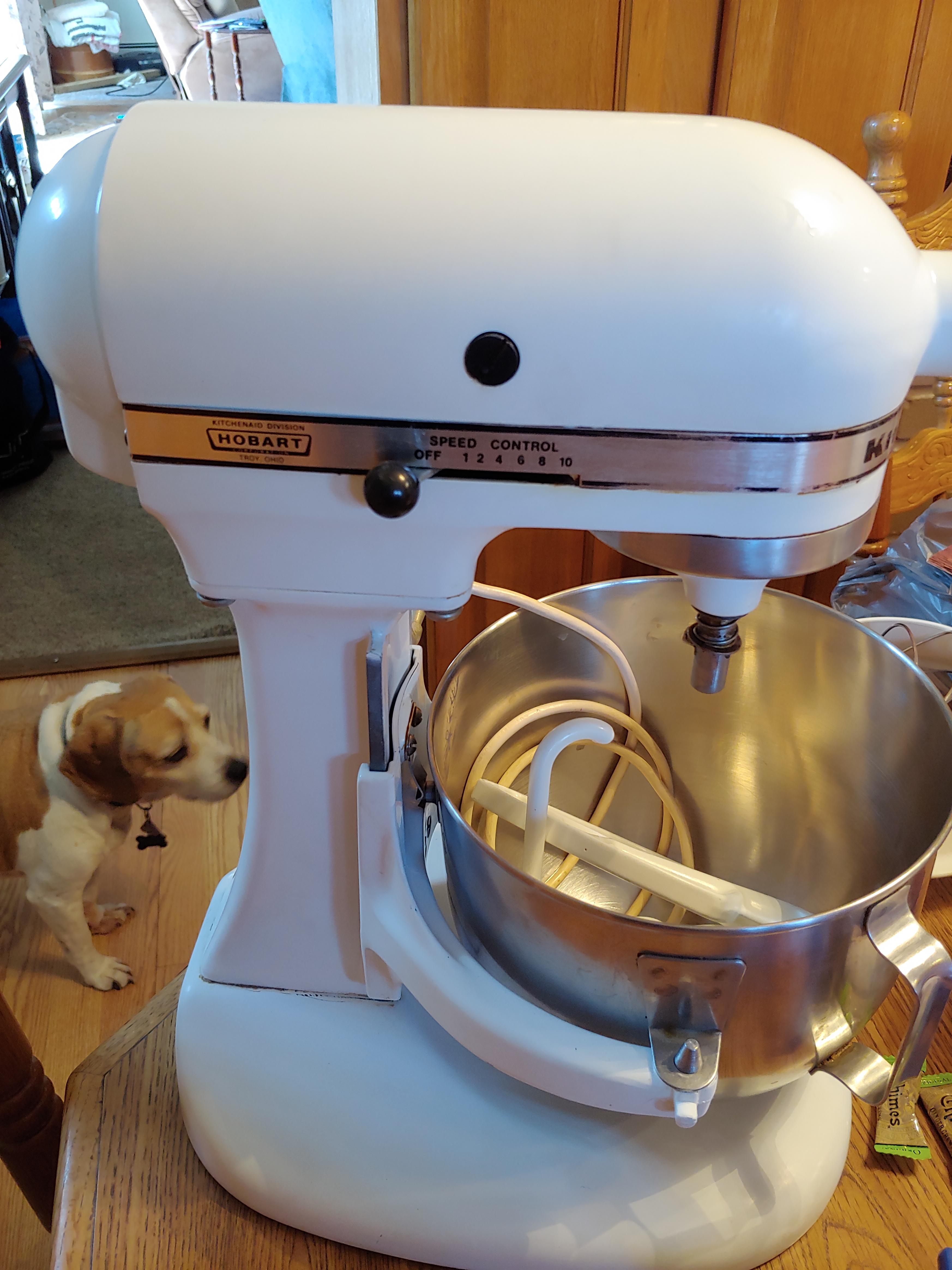 My friend actually wore her kitchen aid out, so I promised I would find