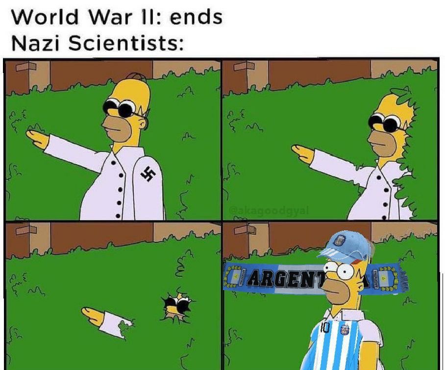 Operation Paperclip in a nutshell r/memes