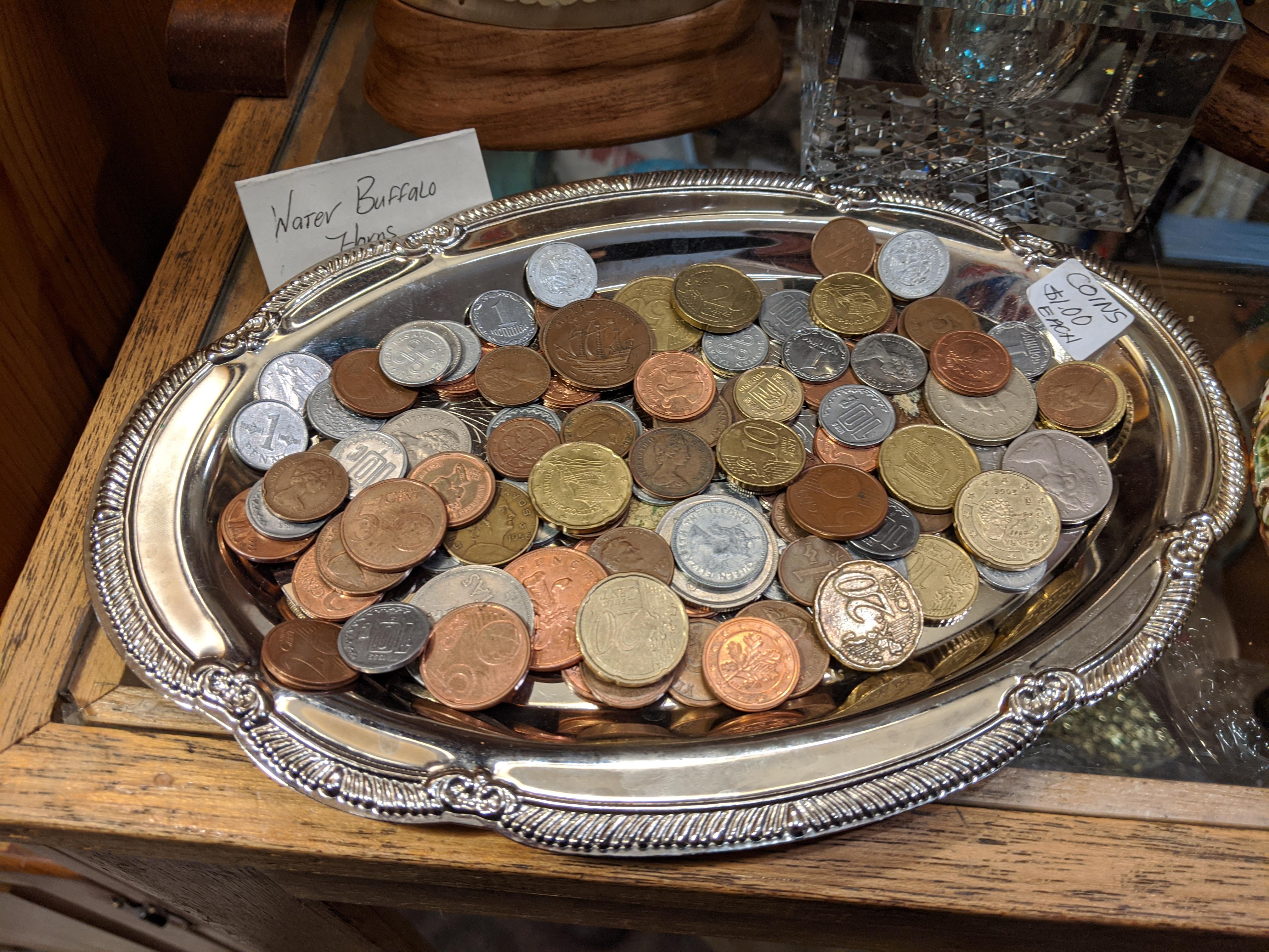 Local antique store coins. Mostly modern European. r/coins