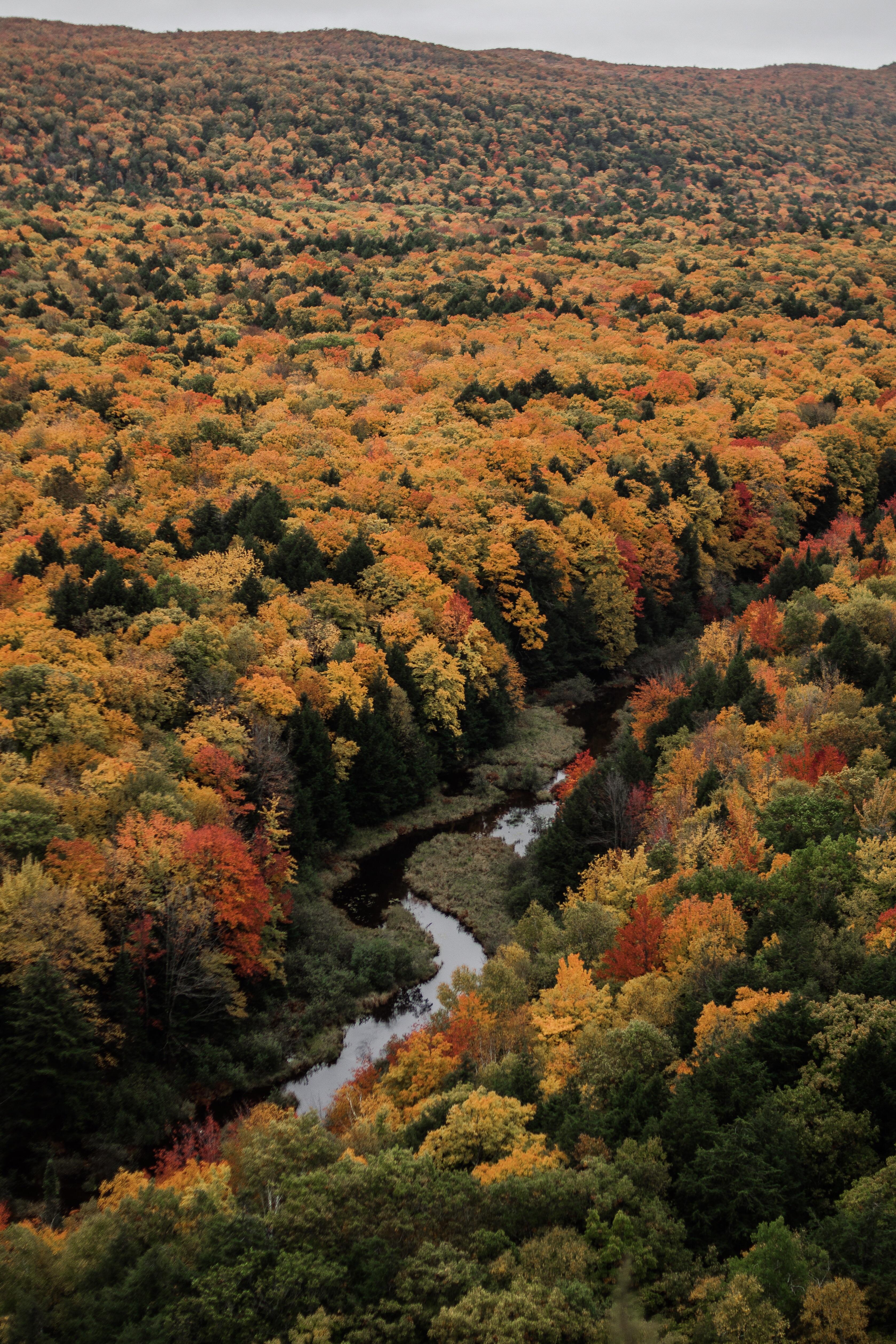 Fall colors in the amazing porcupine mountains r/CampingandHiking