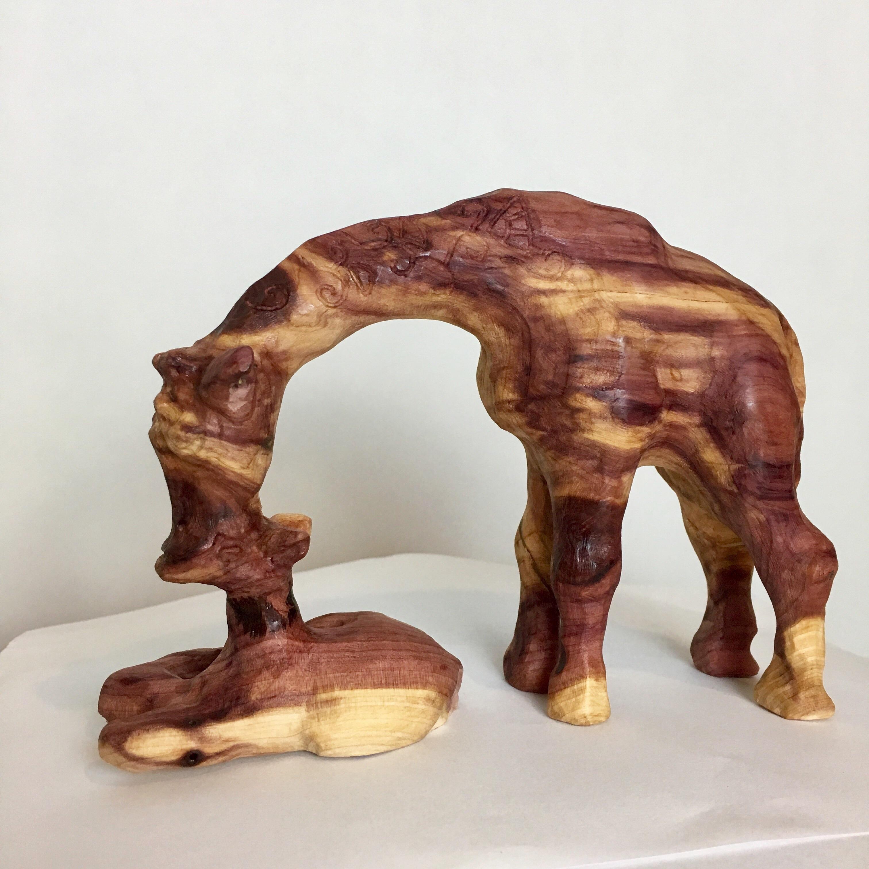 How to mount this sculpture?( details in comments) r/Woodcarving