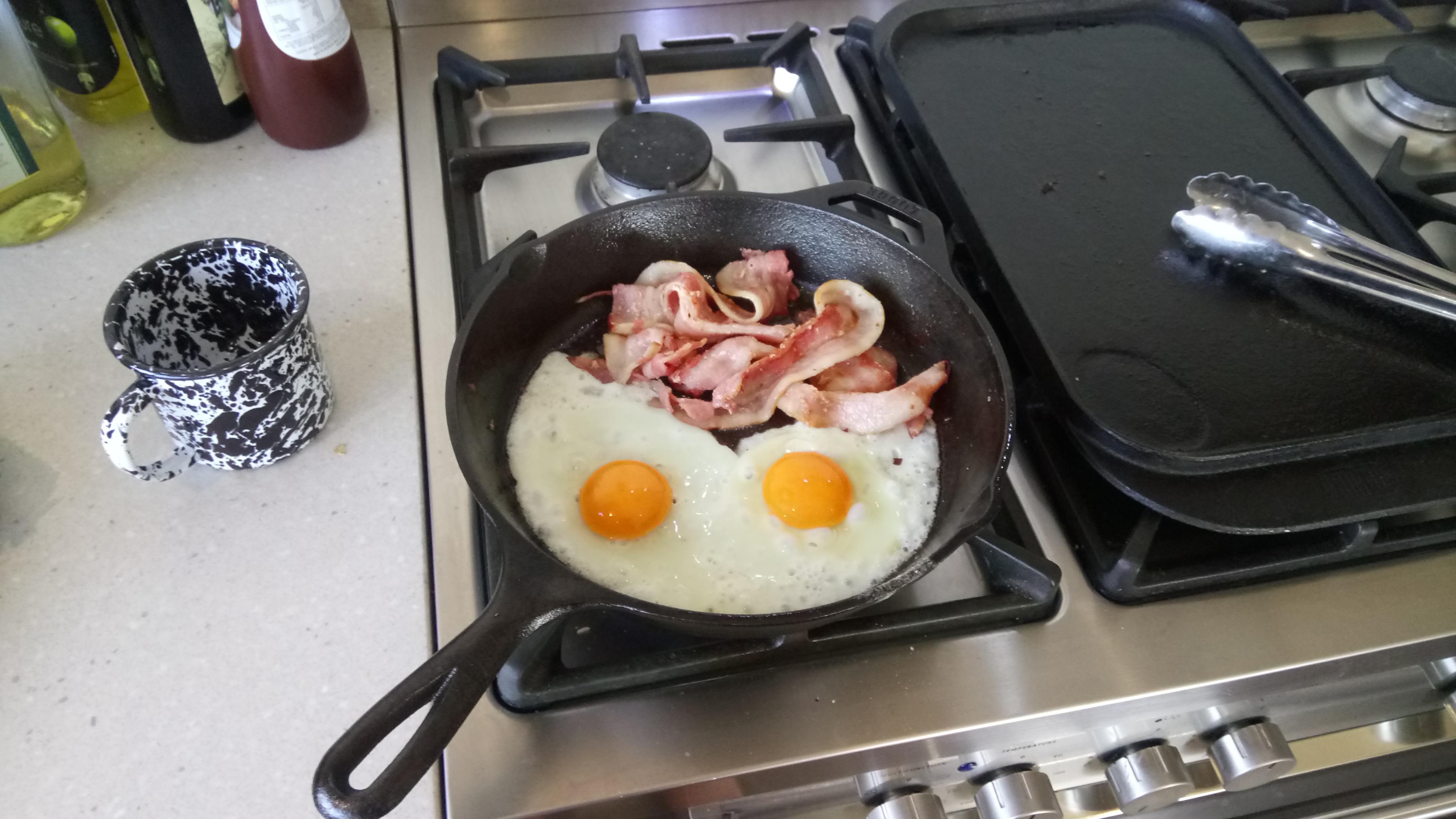 After much loved second hand cast iron, I went back to basics for the
