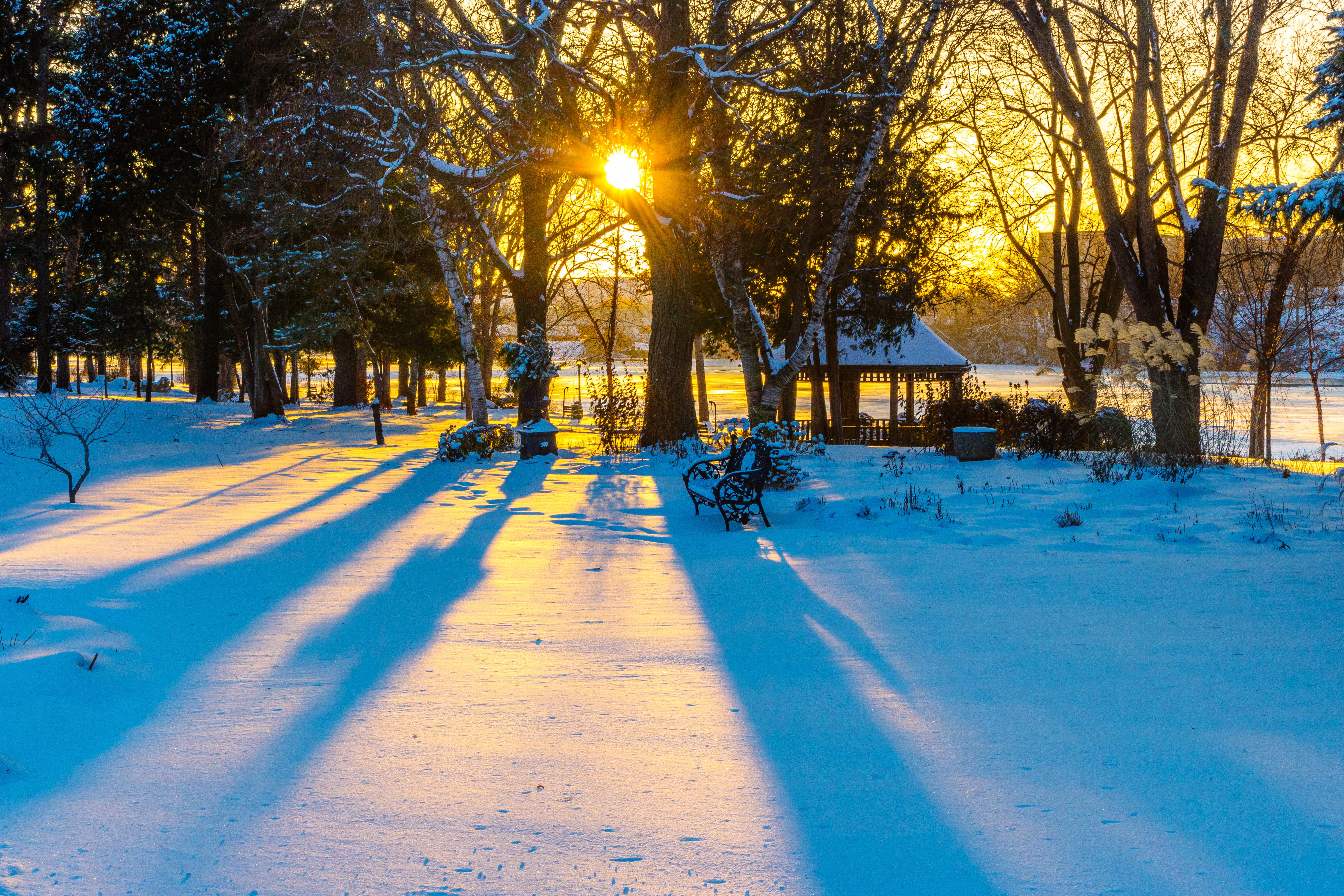 Winter Wonderland Sunset winterporn